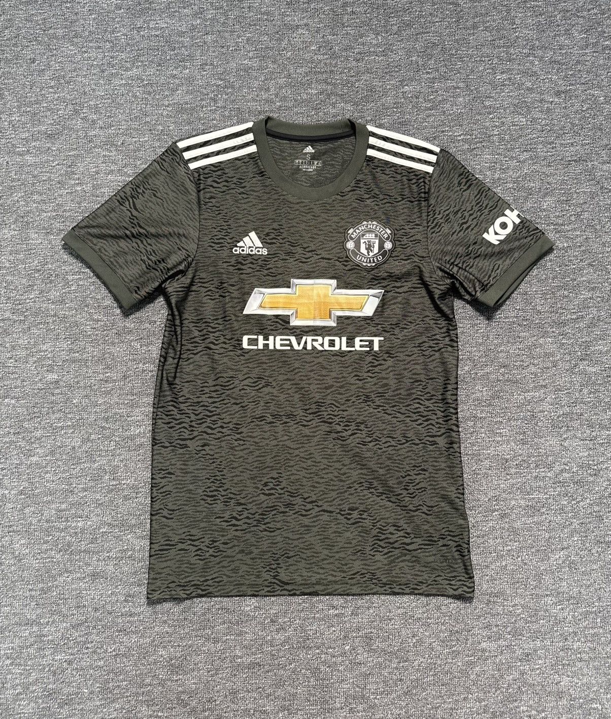Adidas Adidas Manchester United 2019-2020 Away Jersey Men's S Size US S / EU 44-46 / 1 - 1 Thumbnail
