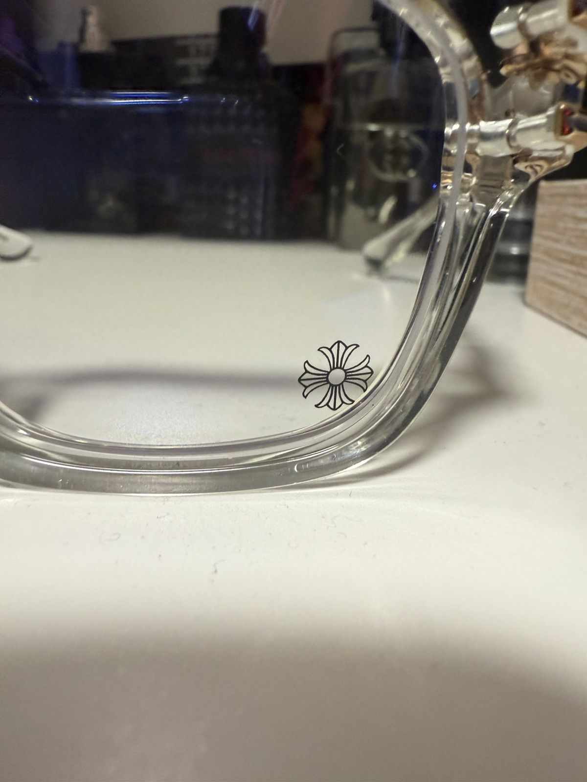 Chrome Hearts CHROME HEARTS CLEAR FRAMES Glasses Size ONE SIZE - 8 Thumbnail