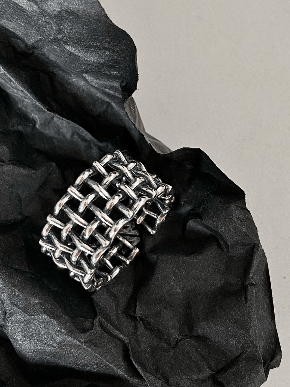Japanese Brand × Vintage Weaving wide ring Size ONE SIZE - 1 Thumbnail
