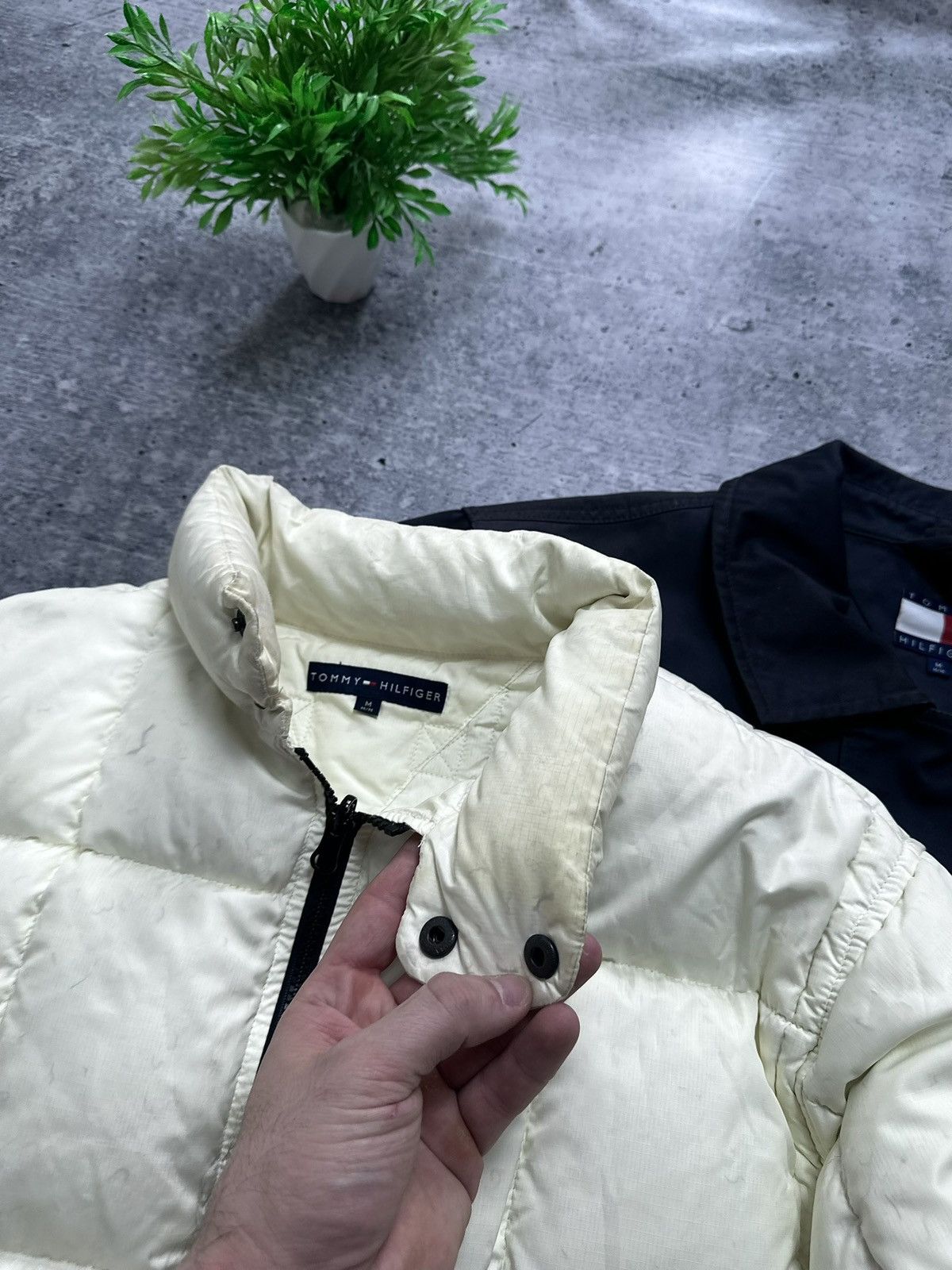 Tommy Hilfiger Vintage Tommy Hilfiger 3 in 1 Down Puffer Jacket Hype Coat Size US M / EU 48-50 / 2 - 6 Thumbnail