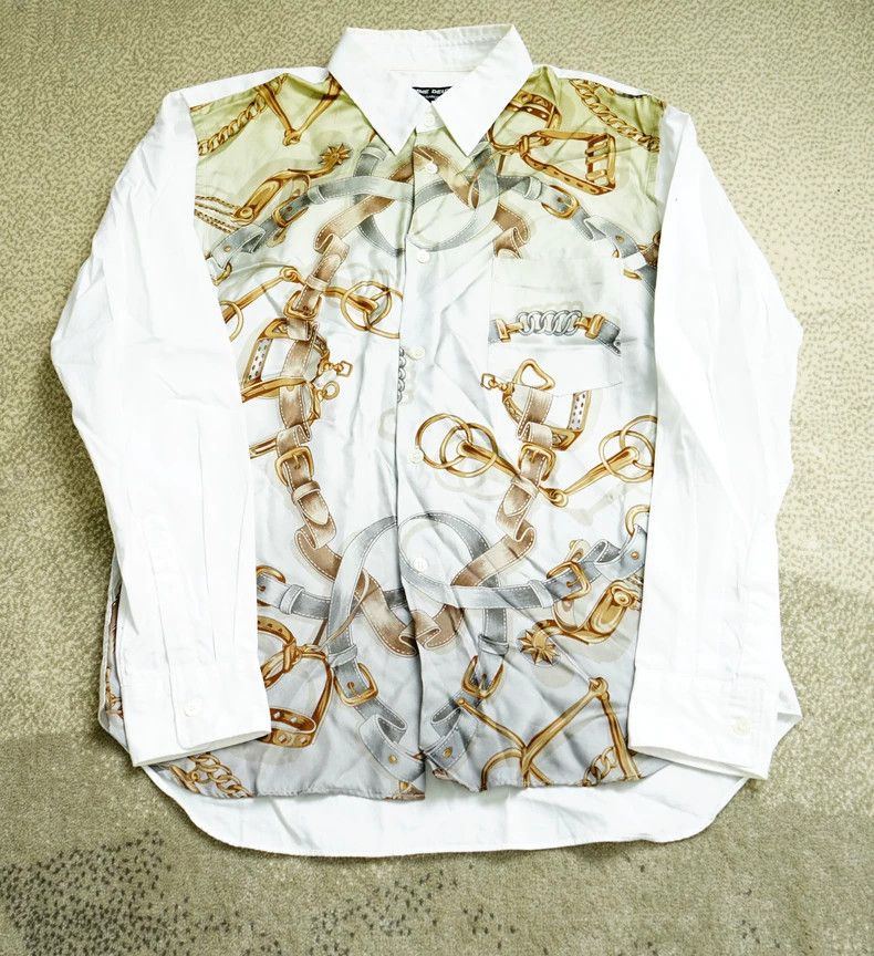 Comme des Garcons Silk Patchwork Shirt by Comme des Garçons-dmc Size US S / EU 44-46 / 1 - 1 Thumbnail