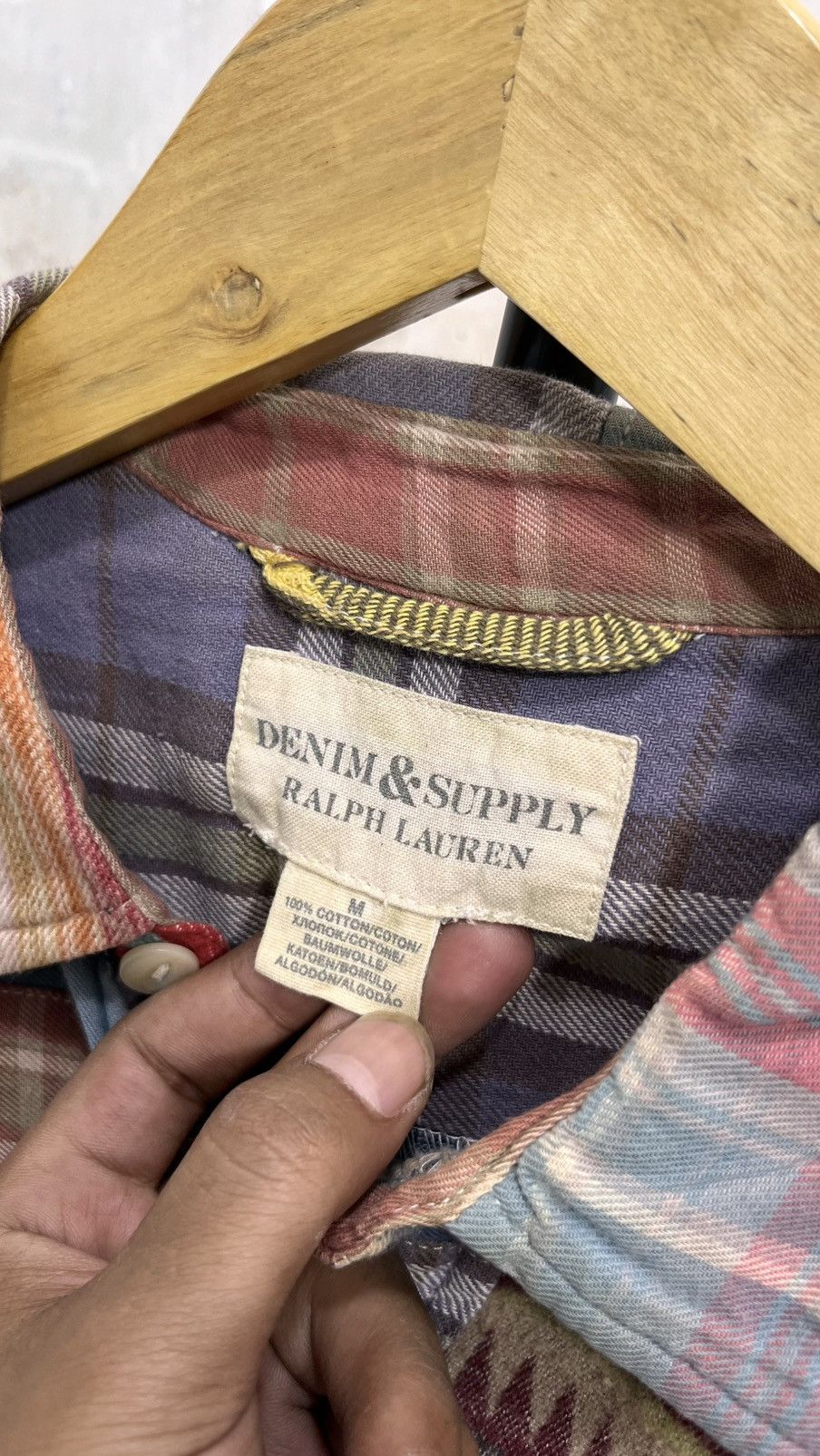 Denim & Supply Ralph Lauren Vtg Patchwork Denim & supply Ralph lauren Size US M / EU 48-50 / 2 - 5 Thumbnail