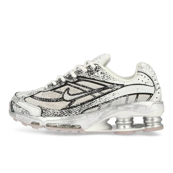 Nike o1mle0326 Nike Shox Ride Sneakers in White Size US 15 / EU 48 - 3 Thumbnail