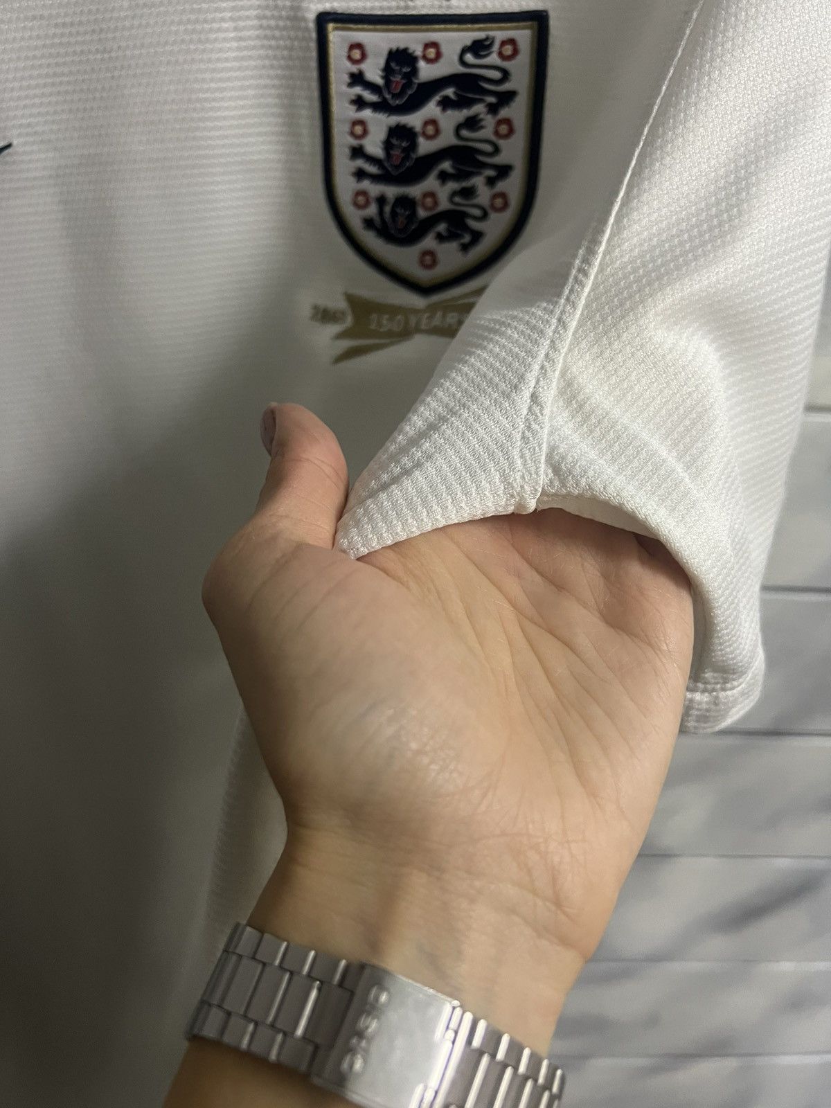 Nike Rare Vintage Soccer Jersey Nike England 150 years Size S Size US S / EU 44-46 / 1 - 5 Thumbnail