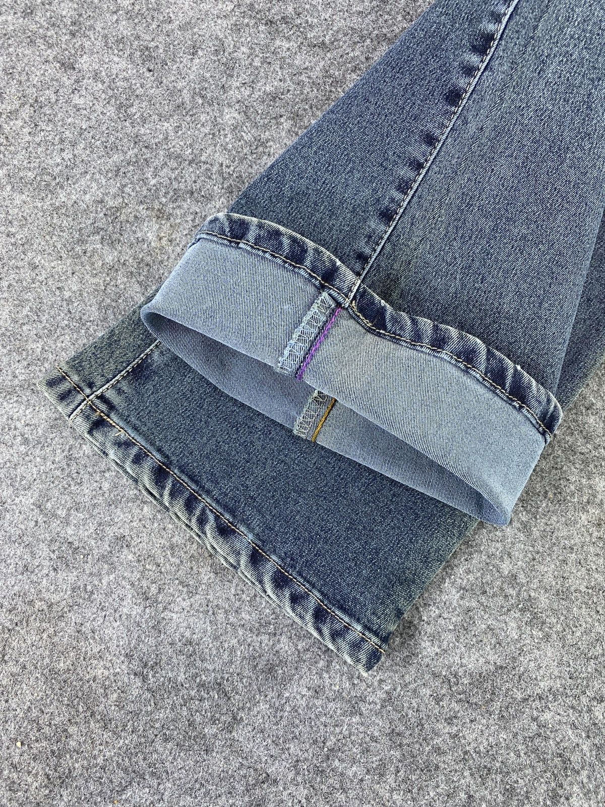 Jean × Vogue Vogue Floral Embroidery Flared Wash Jeans - J1038 Size 27" / US 4 / IT 40 - 11 Thumbnail