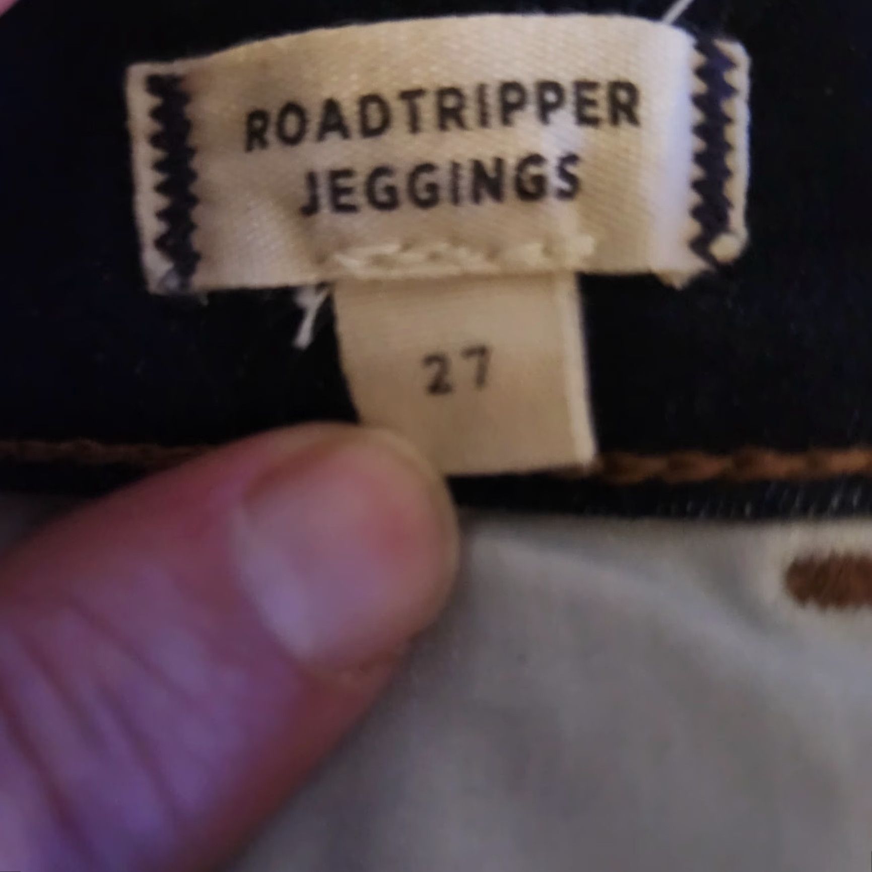Madewell Madewell Roadtripper Jeggings Jeans Women’s 27 Blue Dark Wash Denim Jeans Slim 5-Pocket Womens (Pre-owned) Size 28" / US 6 / IT 42 - 8 Thumbnail