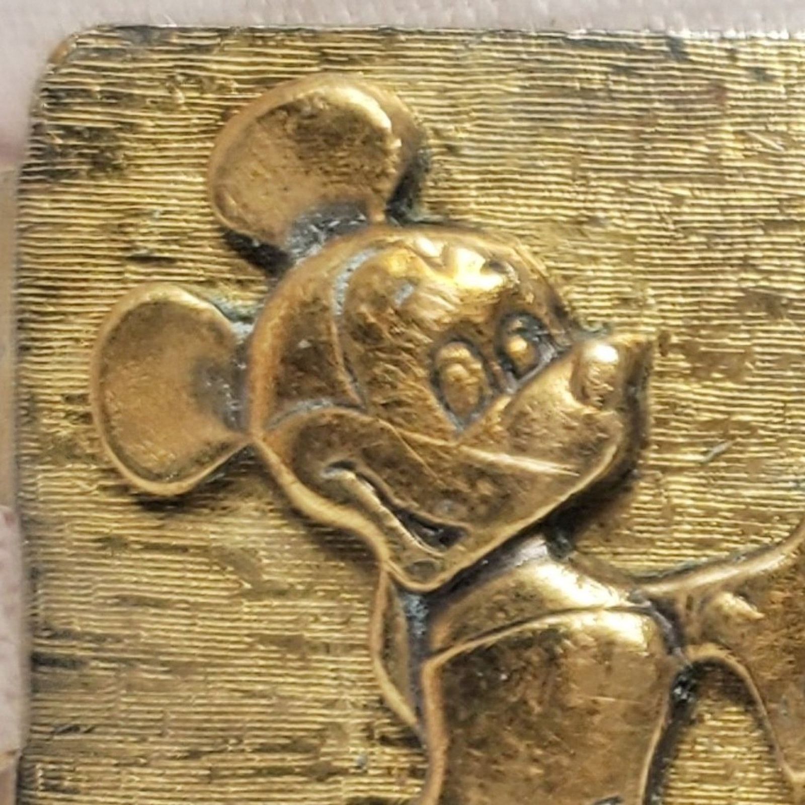 Disney Disney Vintage Mickey Mouse Gold-Toned Money Clip Size ONE SIZE - 4 Thumbnail