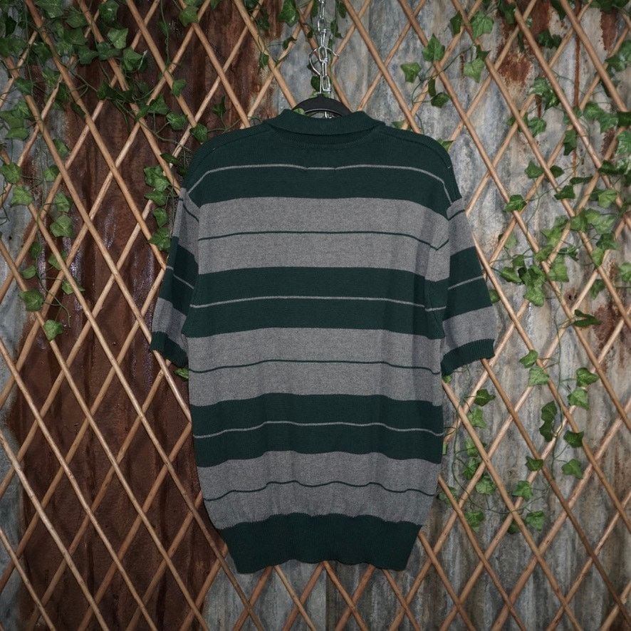Vintage Large -Vintage Y2K county FB stripe charlie brown polo shirt Size US L / EU 52-54 / 3 - 3 Thumbnail