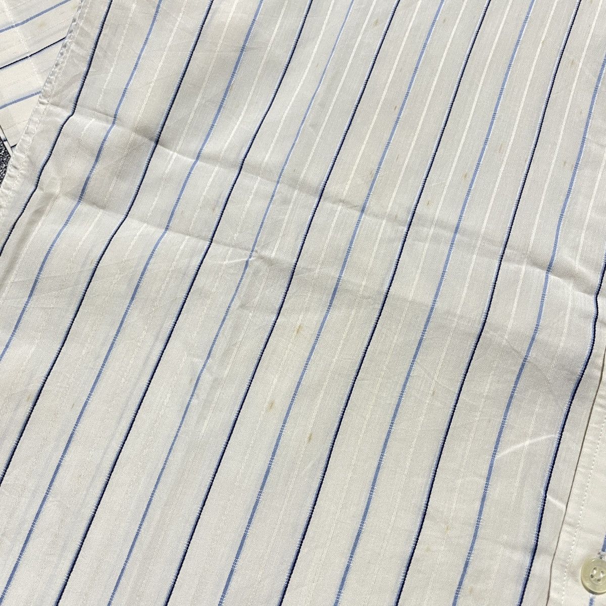 Vintage Vintage Balenciaga Pocket Shirts BB Embroidered Size US XL / EU 56 / 4 - 5 Thumbnail