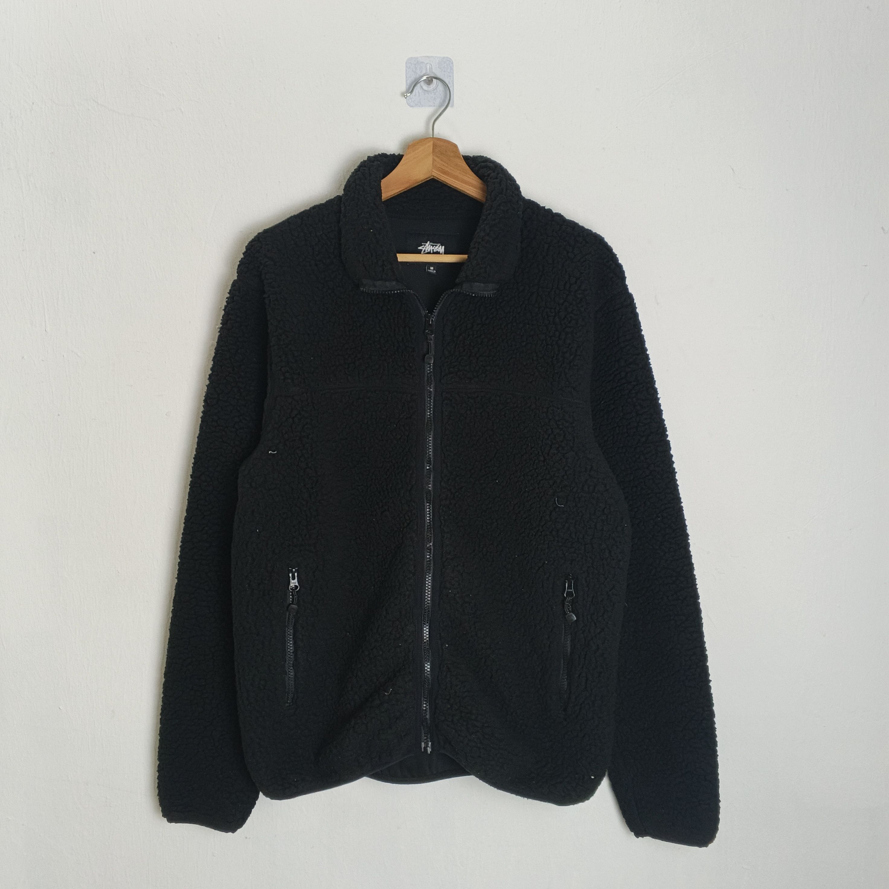 Stussy Vintage Streetwear Stussy Japan Fleece Jacket Size US M / EU 48-50 / 2 - 1 Thumbnail