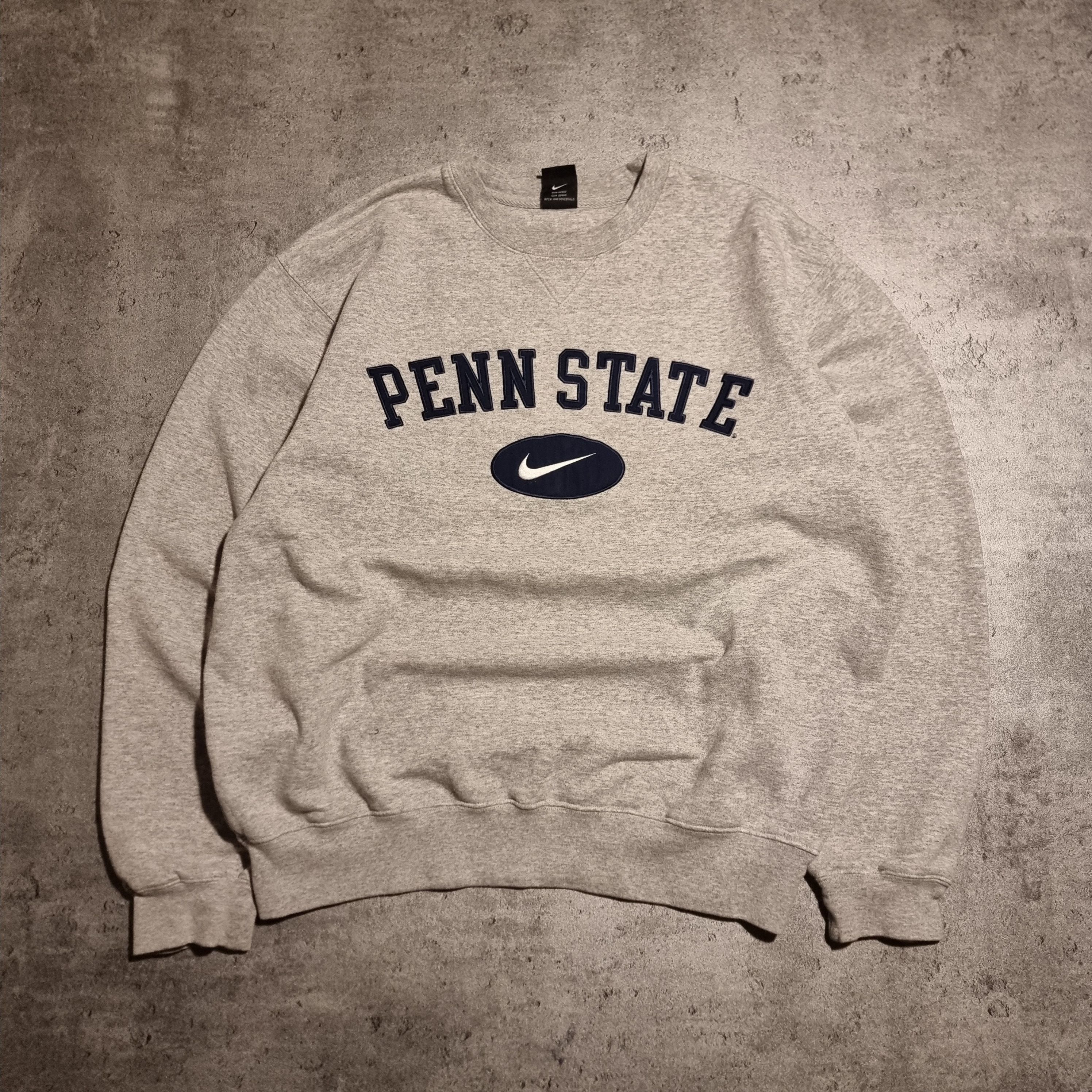 Nike Vintage 90’s Nike Penn State Bog Swoosh Hoodie rare Size US L / EU 52-54 / 3 - 1 Thumbnail