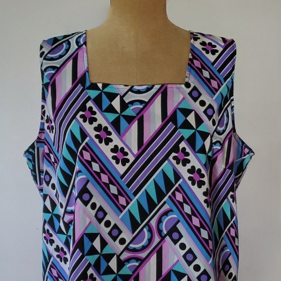 Bob Mackie Bob Mackie XL Cami Tank Blouse Vintage Jewel Wearable Art Size XL / US 12-14 / IT 48-50 - 5 Thumbnail