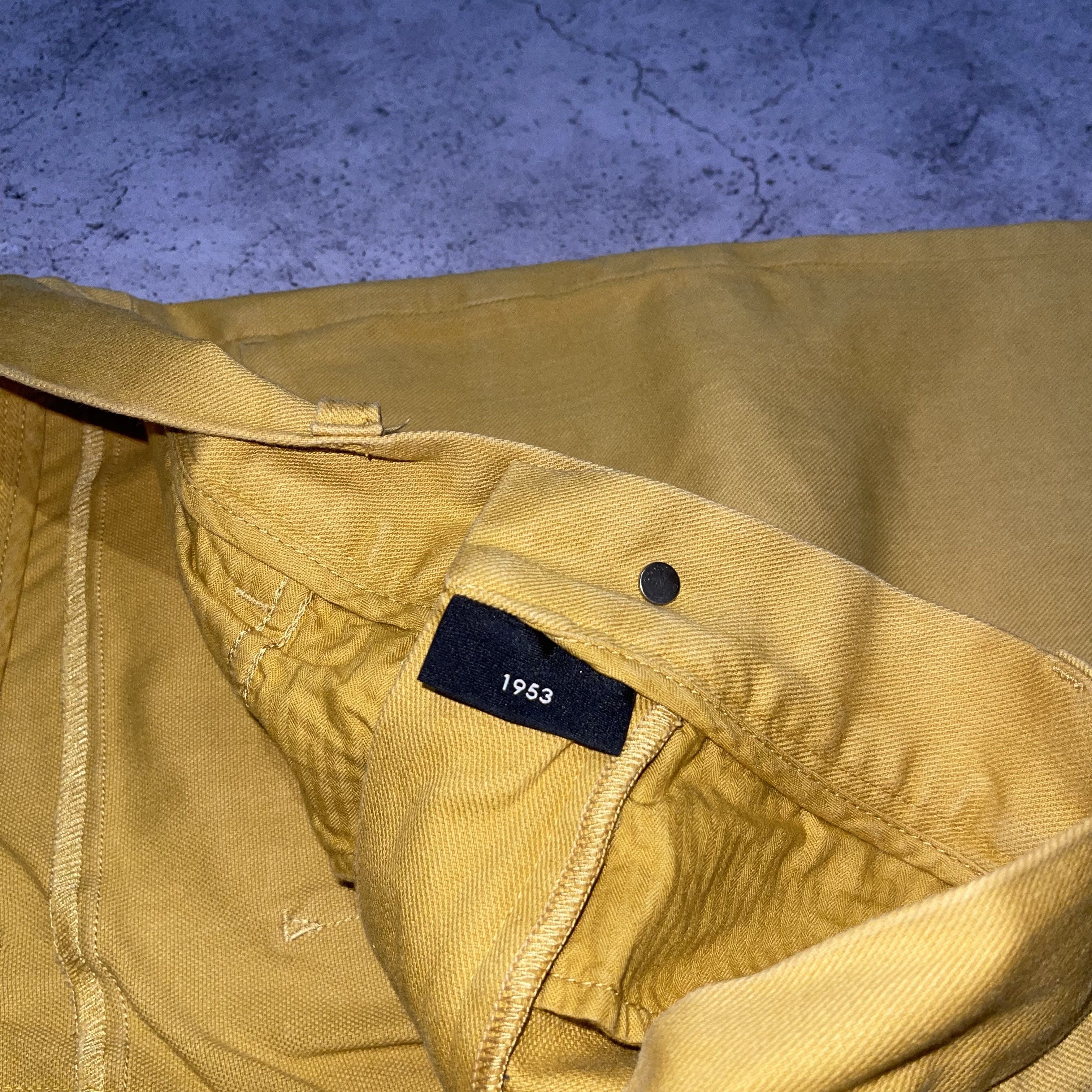 Gucci GUCCI old money skinny yellow denim pants Size US 34 / EU 50 - 6 Thumbnail