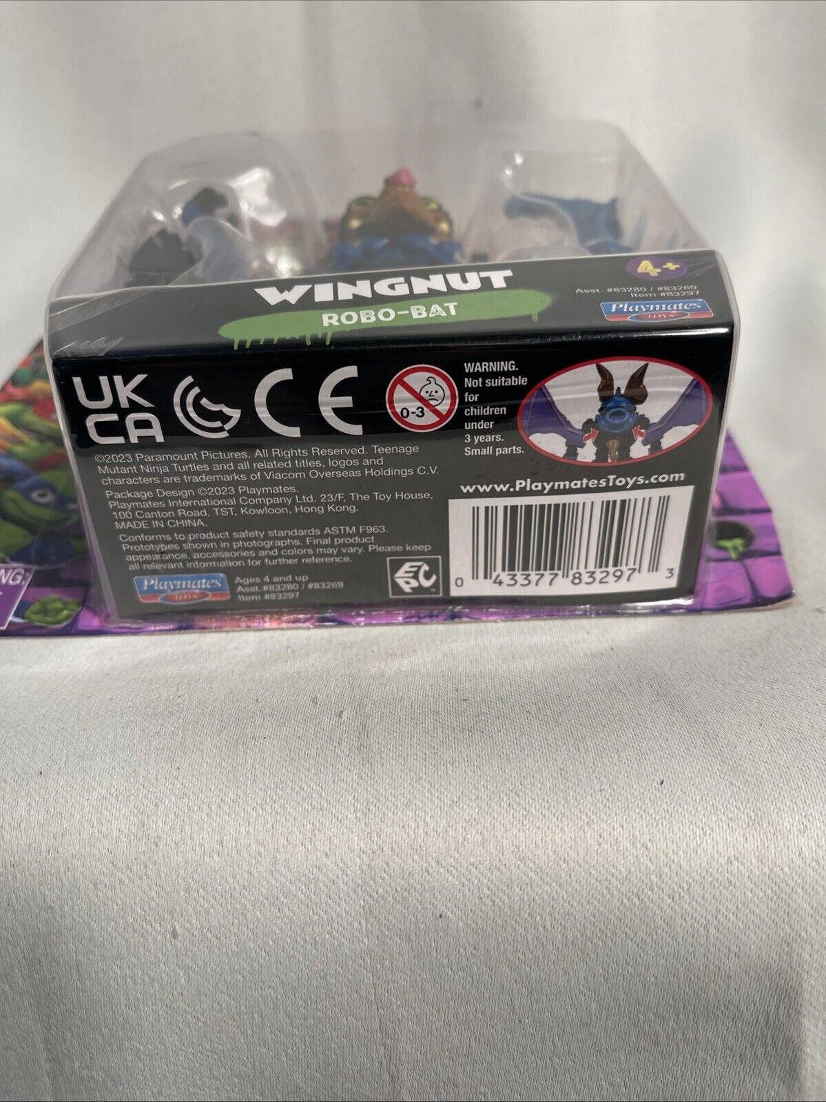 Designer TMNT Mutant Mayhem Wingnut Robo-Bat Figure 2023 Size ONE SIZE - 3 Thumbnail