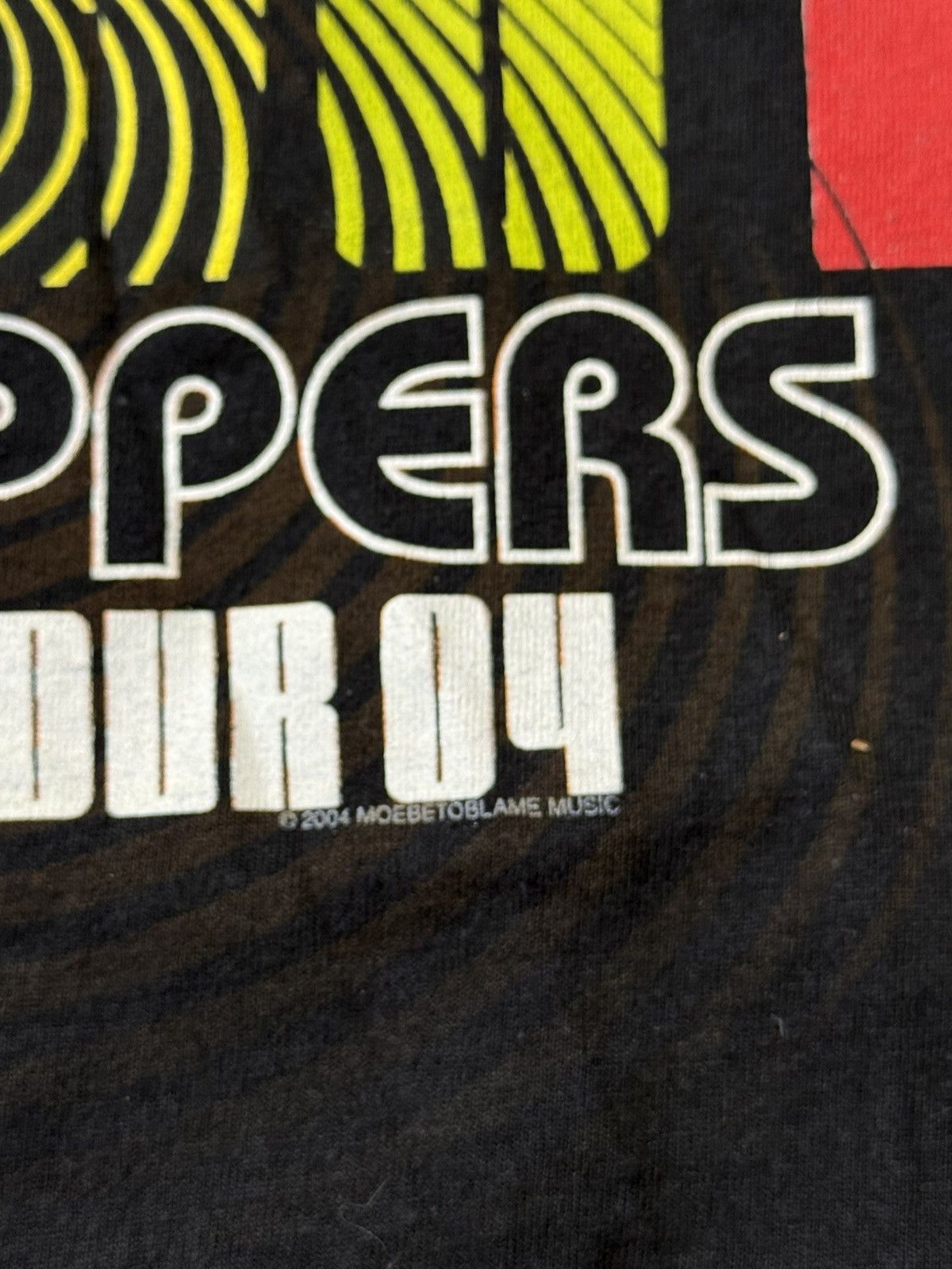 Band Tees 2004 Vintage Red Hot Chili Peppers Summer Tour Band Tee Size US M / EU 48-50 / 2 - 21 Thumbnail