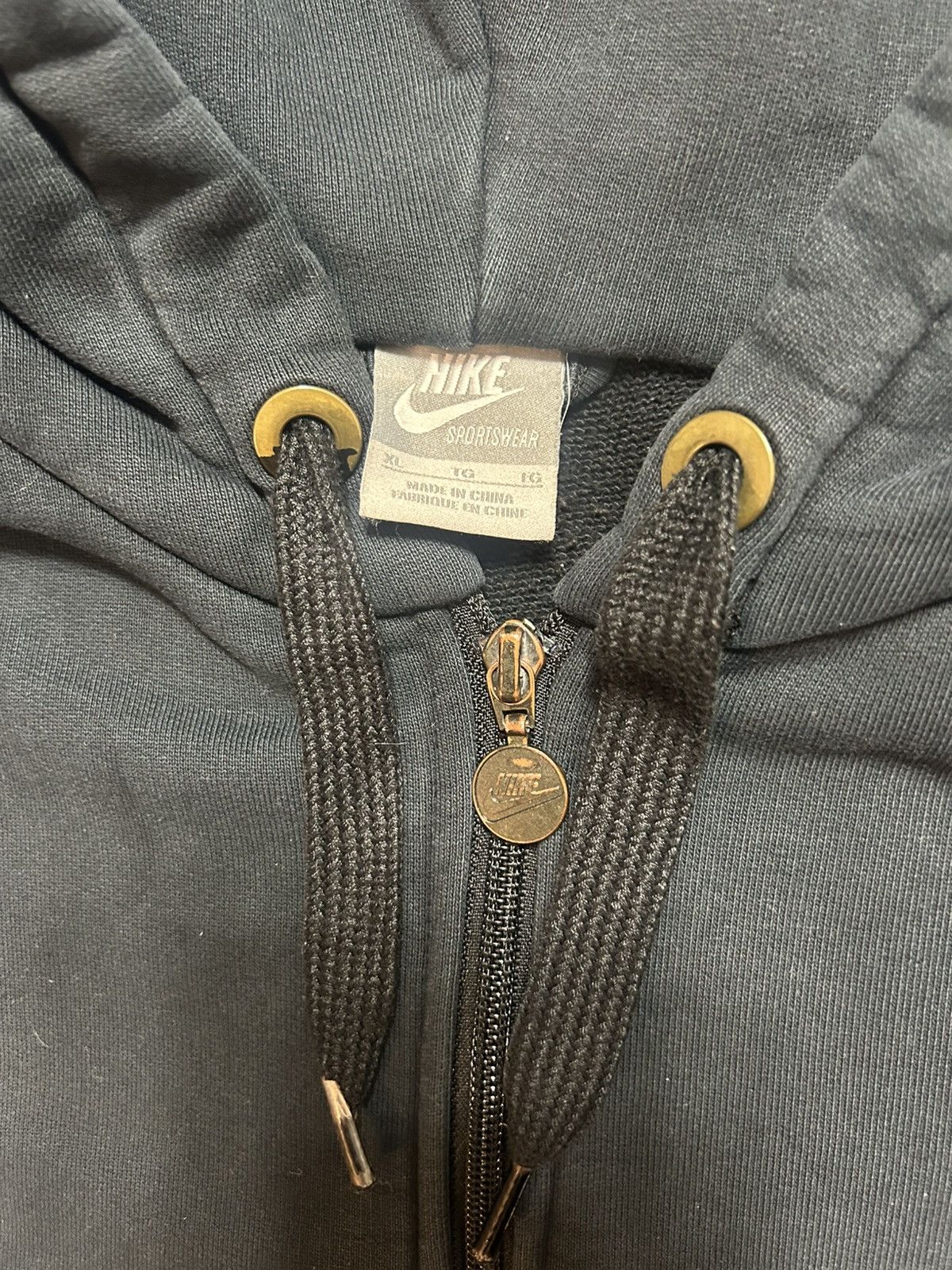 Nike × Vintage Vintage Nike Zip Up Size US XL / EU 56 / 4 - 3 Thumbnail