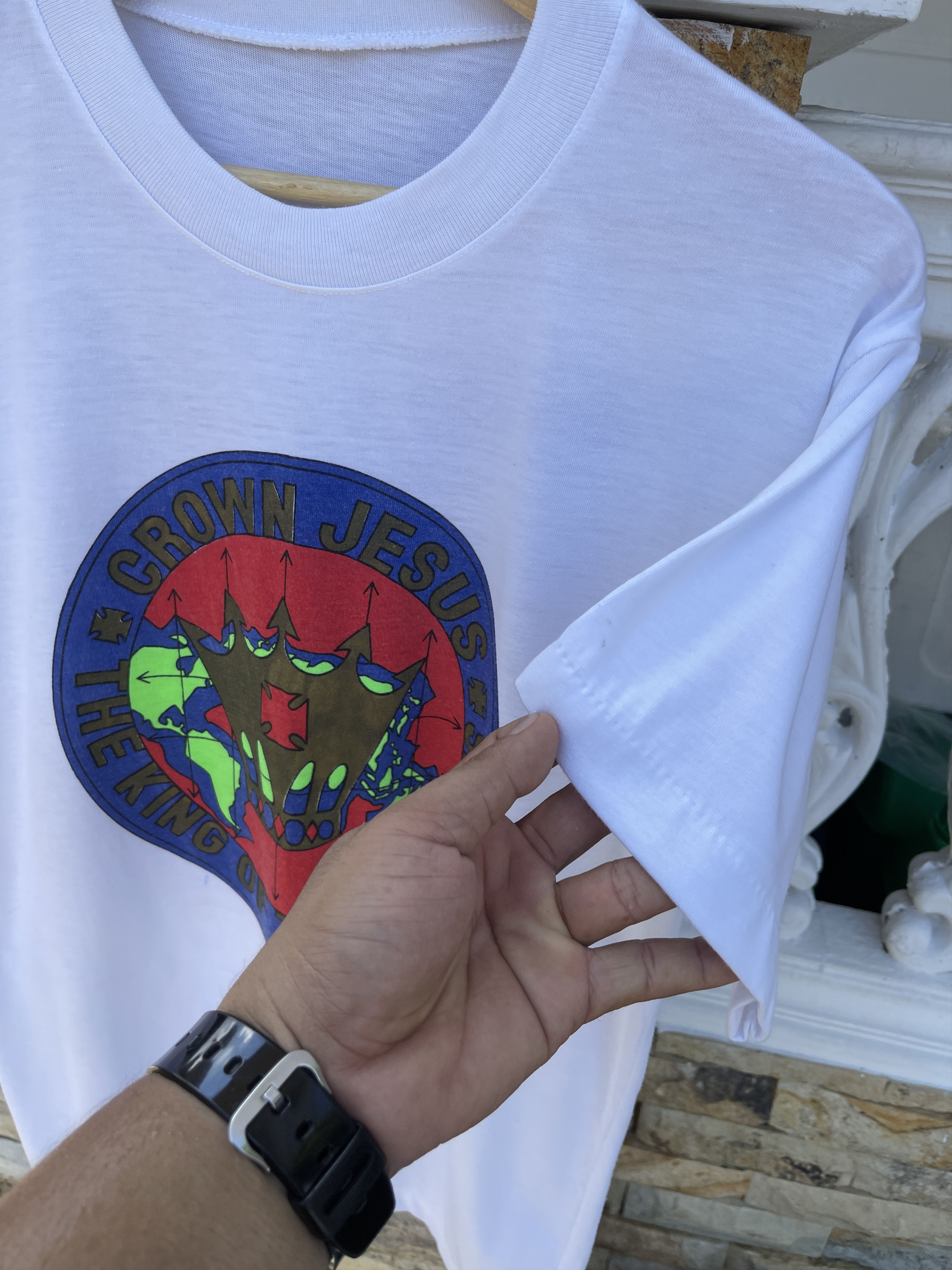 Other Last Drop🔥Rare🔥Vintage 90s Jesus Festival Of Praise T-Shirt Size US M / EU 48-50 / 2 - 4 Thumbnail