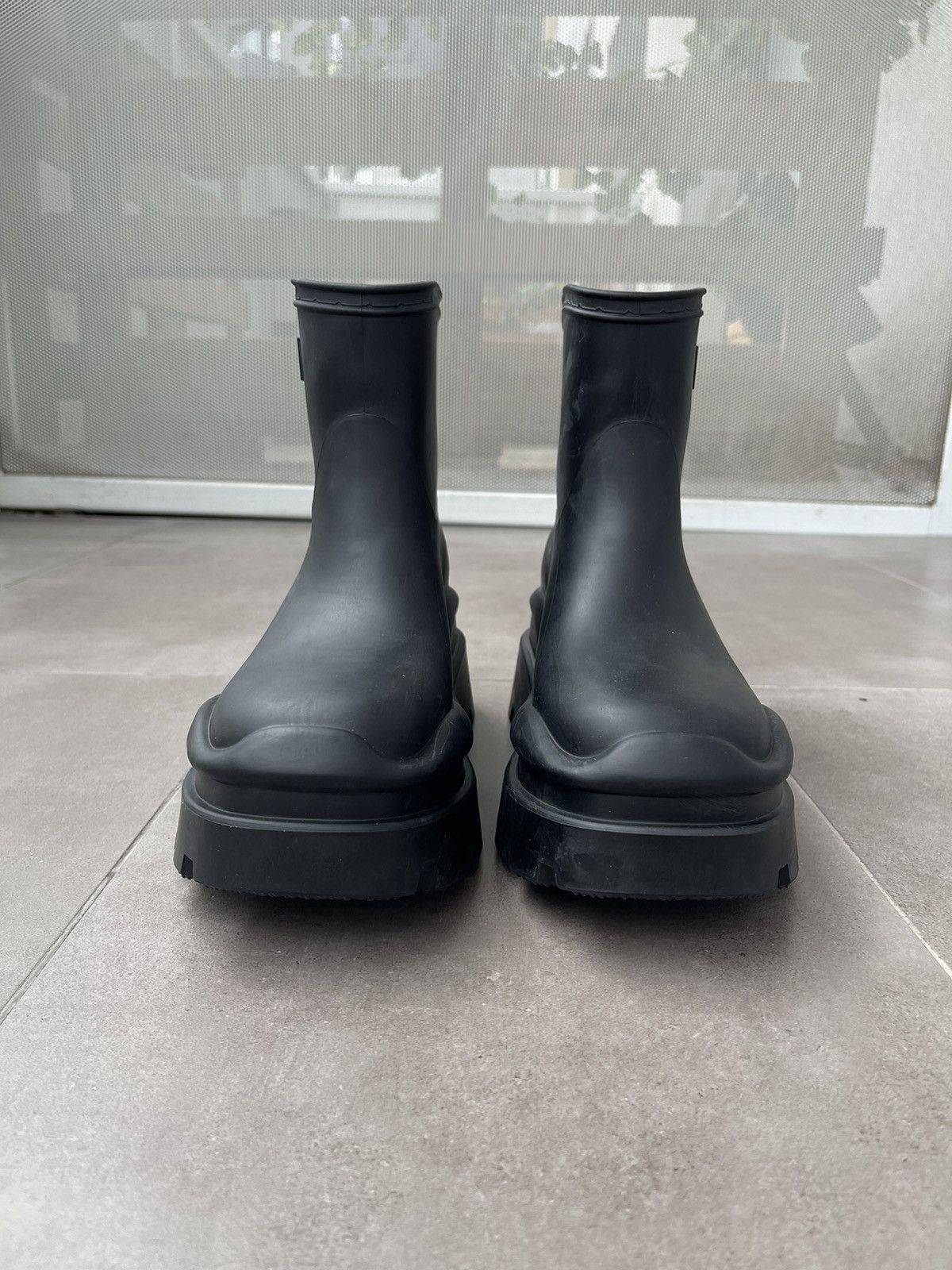 MSGM !DS! SS23 MSGM Scarpa Black Rubber Boots Size US 11 / EU 44 - 9 Thumbnail