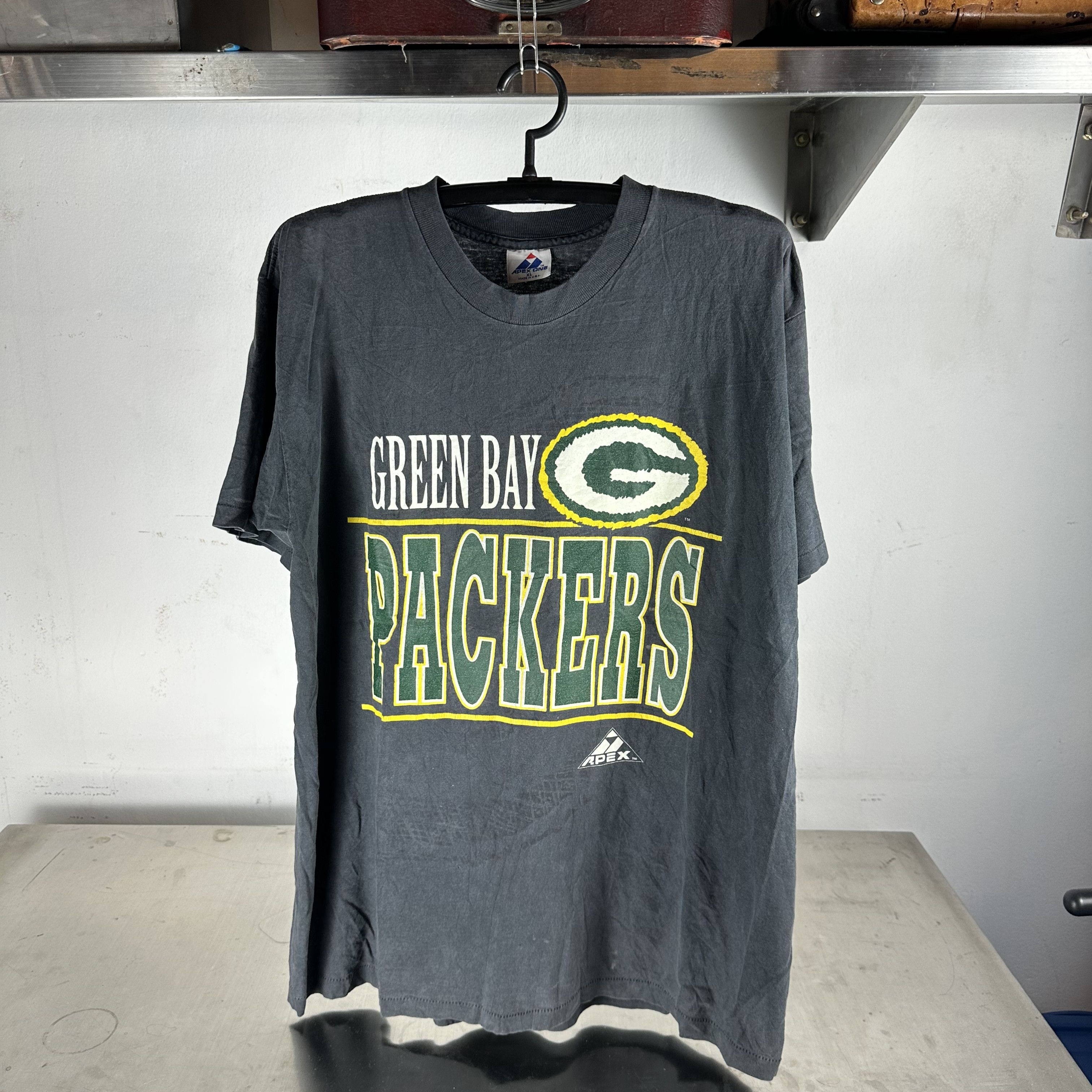 Vintage 90s Green Bay Packers NFL Apex One Double Sided T-shirt Size US XL / EU 56 / 4 - 1 Thumbnail