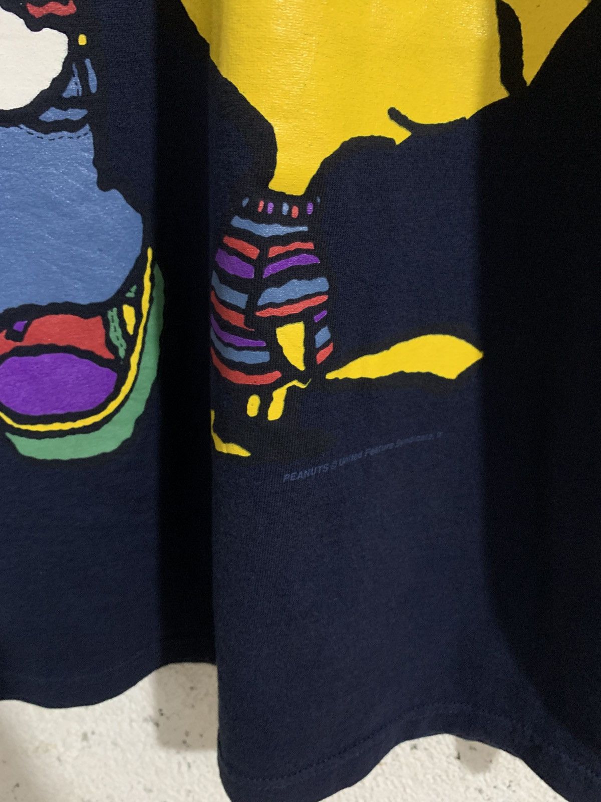 Tultex Vintage Snoopy big print T-Shirt Size US L / EU 52-54 / 3 - 2 Thumbnail