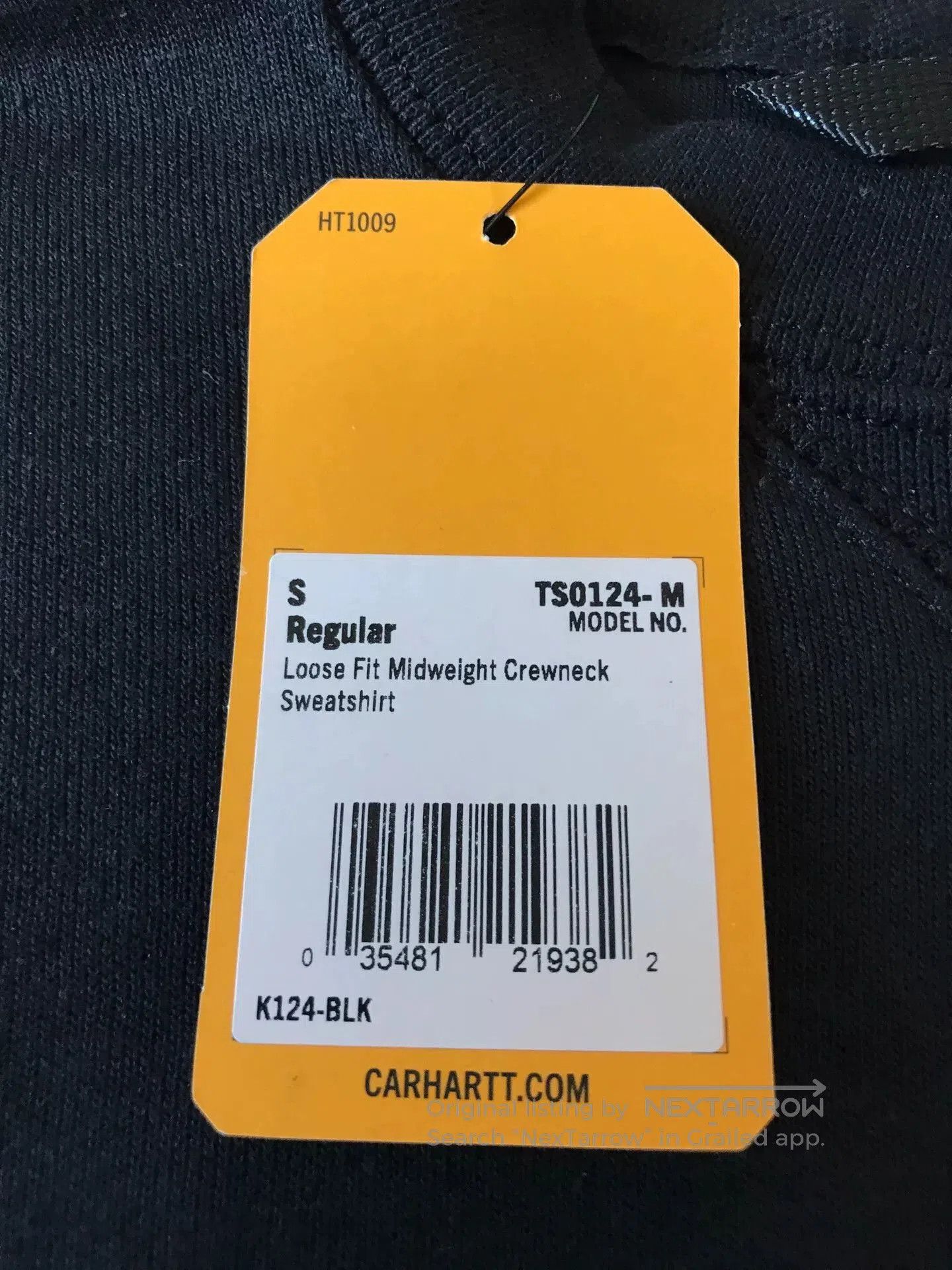Carhartt Carhartt K124 Crewneck Sweatshirt. Size US S / EU 44-46 / 1 - 7 Thumbnail