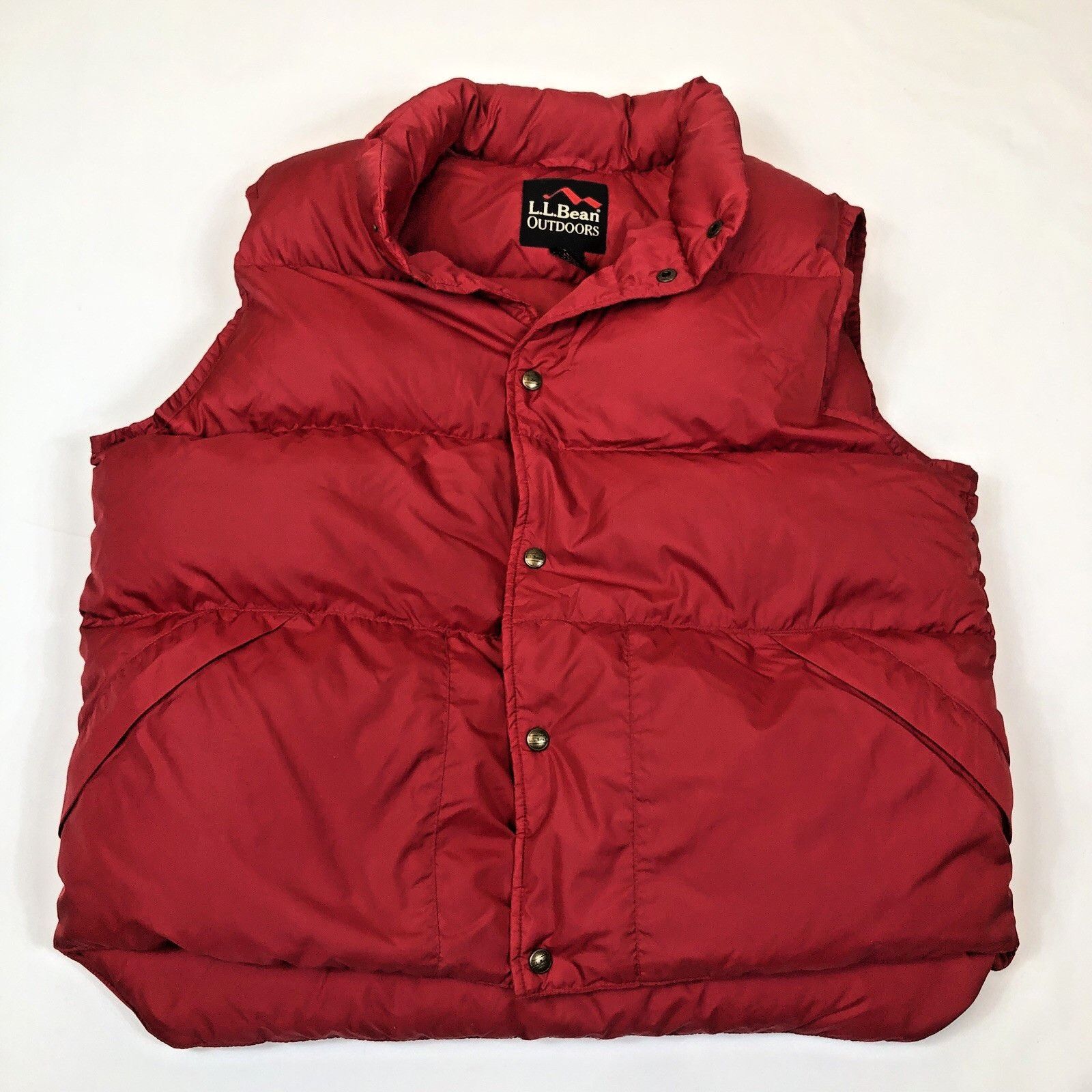 L.L. Bean LL Bean Outdoors Men's Goose Down Puffer Vest Size US L / EU 52-54 / 3 - 1 Thumbnail