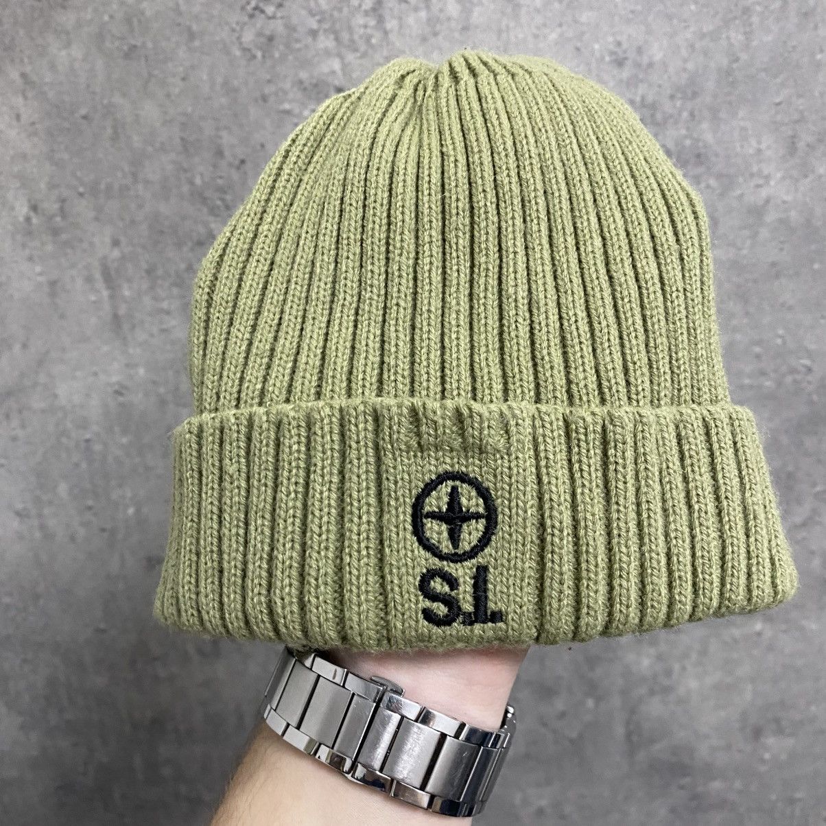 Stone Island Vintage Stone Island Beanie Size ONE SIZE - 2 Thumbnail