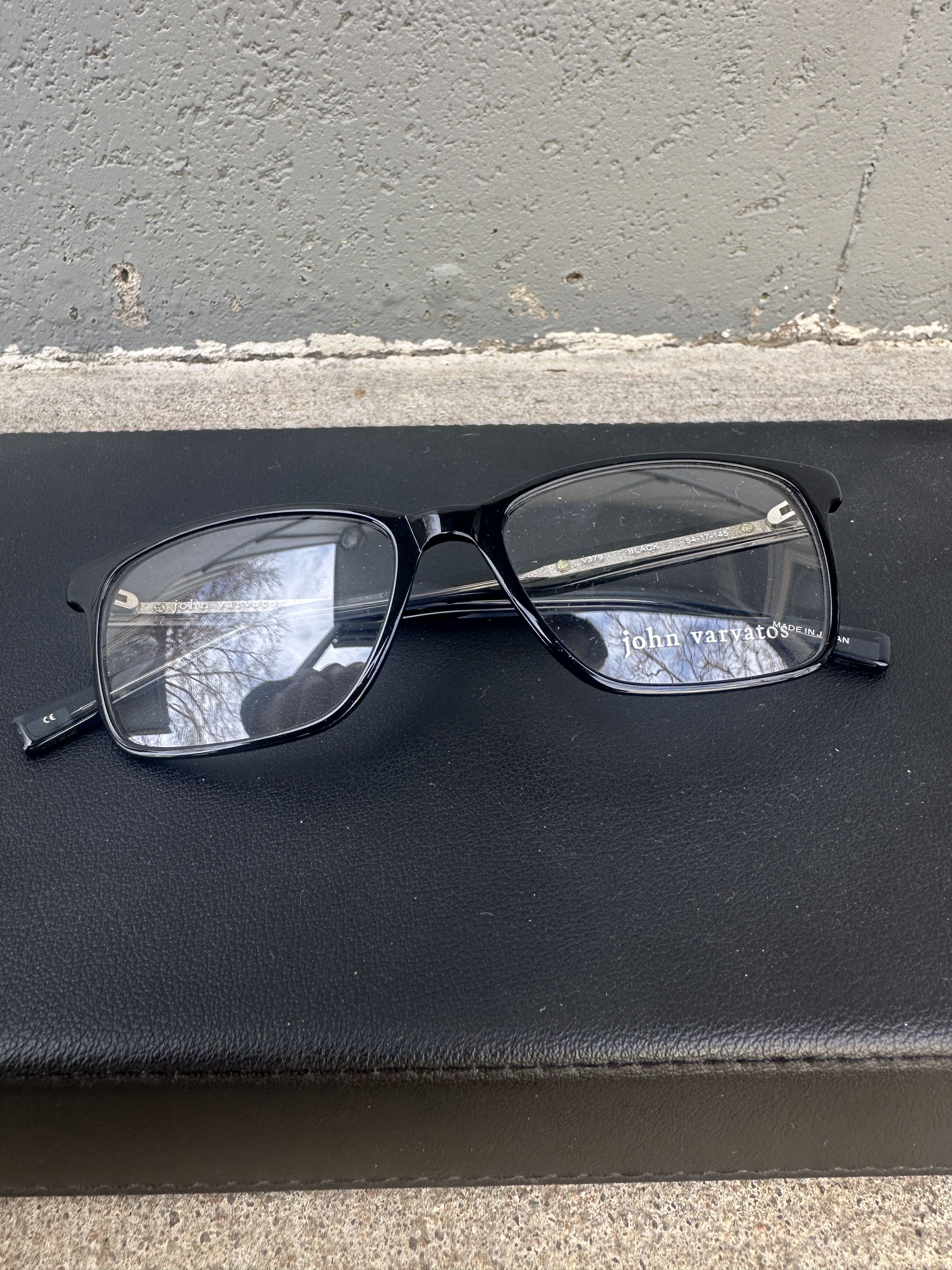 John Varvatos V379 54-17-145 Black Glasses Size ONE SIZE - 2 Thumbnail