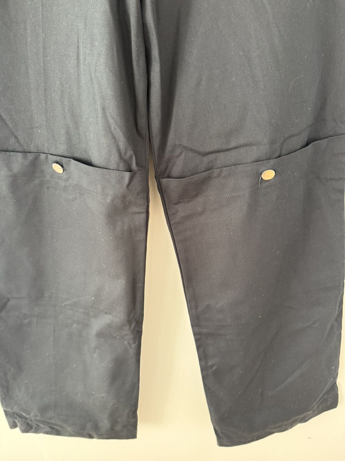 SPENCER BADU Spencer Badu black wide leg pants with front button pockets Size US 28 / EU 44 - 5 Thumbnail