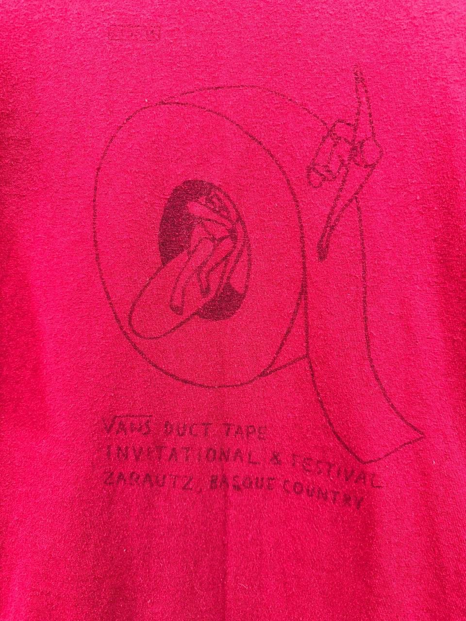 Vans VANS DUCT TAPE FESTIVAL ZARAUTZ BASQUE COUNTRY Rare T-Shirt Size US M / EU 48-50 / 2 - 8 Thumbnail