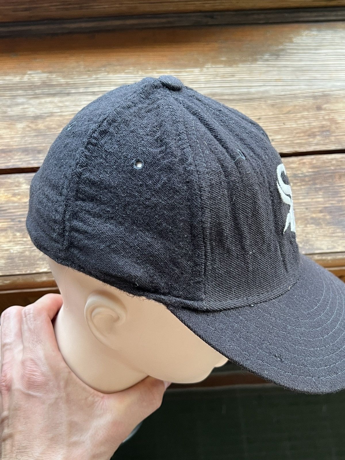 MLB Vintage Rare 80s Starter Chicago White Sox Cap Size ONE SIZE - 3 Thumbnail