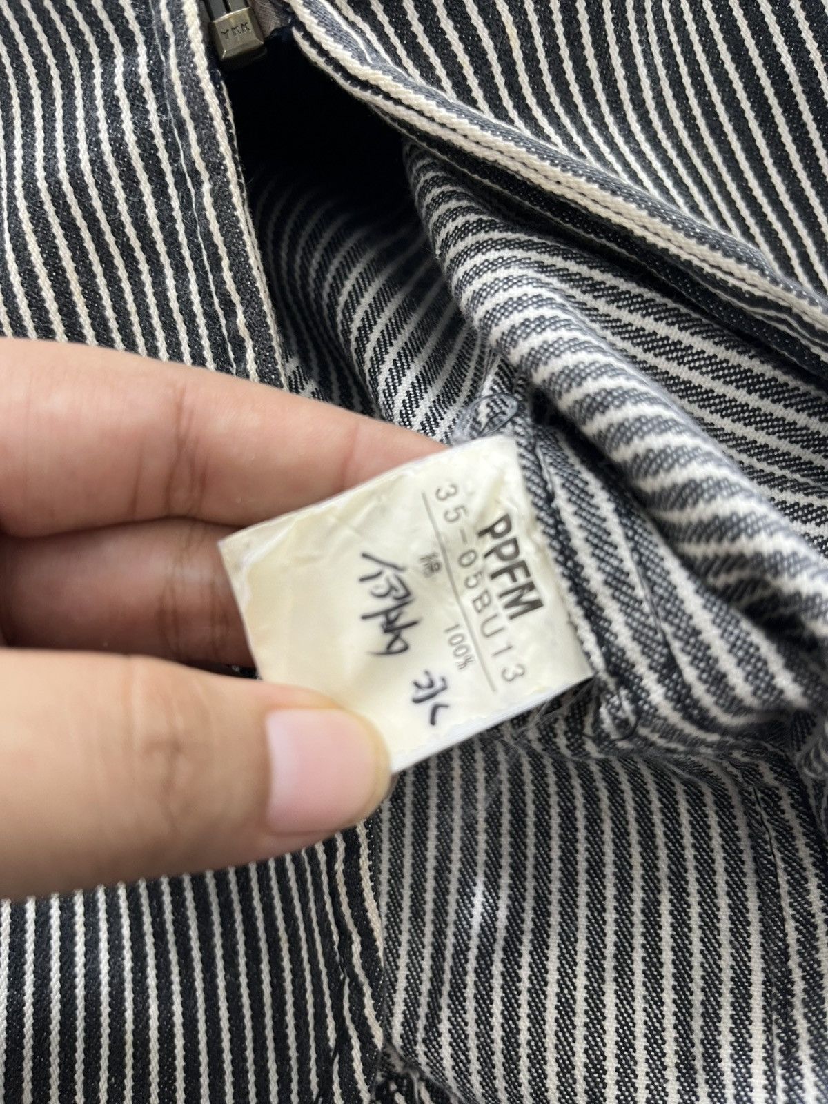 PPFM PPFM Stripe Button Up Zip Nice Design Size US M / EU 48-50 / 2 - 6 Thumbnail