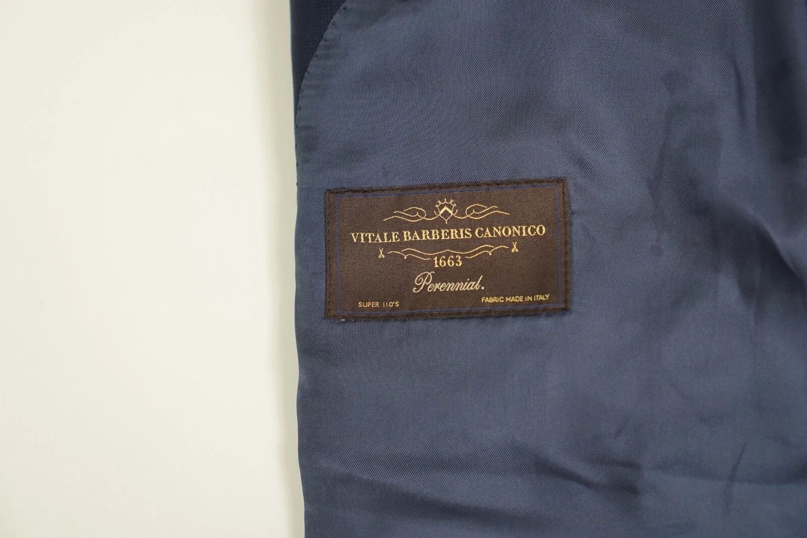 Suitsupply Men Suitsupply Blazer La Spalla Vitale Barberis Blue UK/US46 Size 46R - 6 Thumbnail