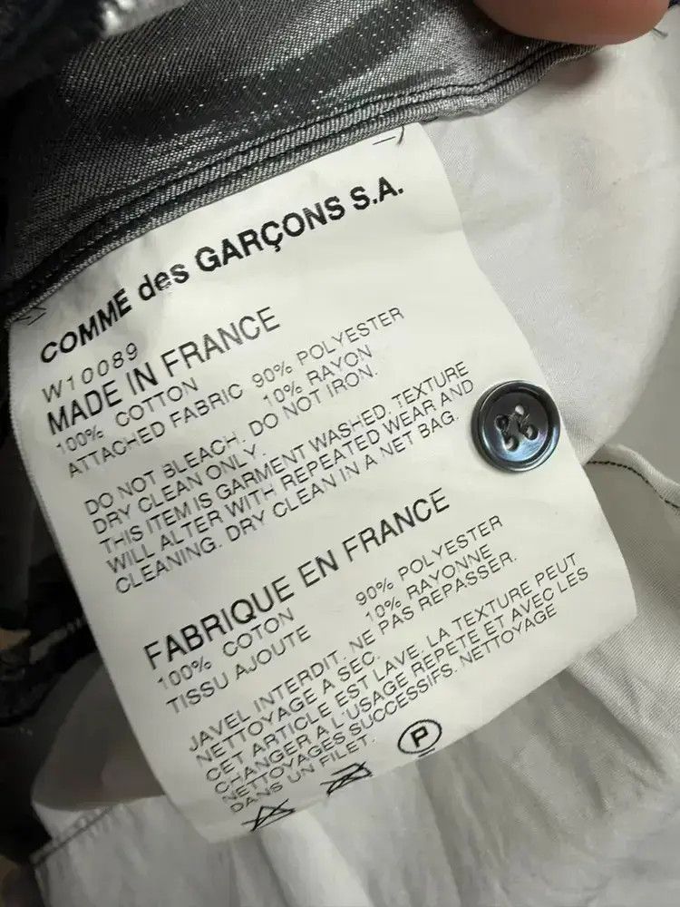 Comme des Garcons SHIRT Comme Des Garcons Shirt Zip-up Shirt-2507 Size US L / EU 52-54 / 3 - 5 Thumbnail