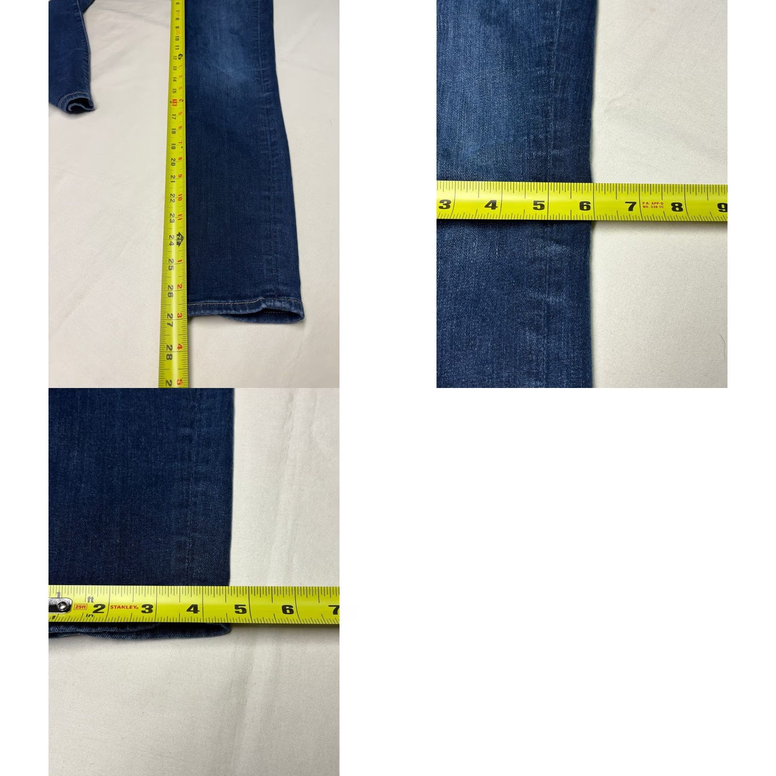 Frame FRAME Le High Skinny Crop Jeans Dark Wash Women's 26x27 Jeans Crop High Rise Slim Skinny Door? Size 26" / US 2 / IT 38 - 9 Thumbnail