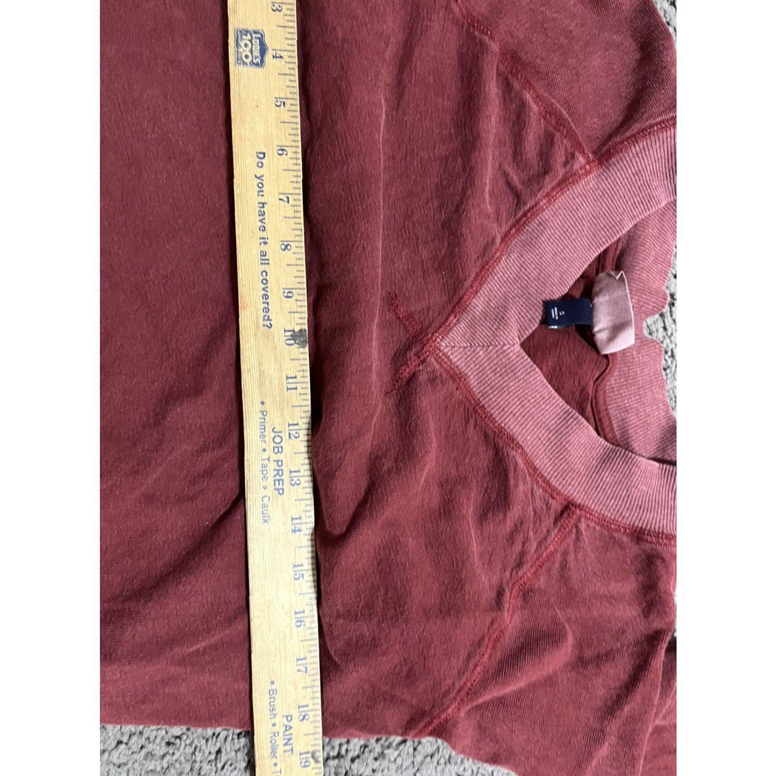 Vintage VINTAGE Universal Thread Pullover Sweater Womens Size Small Red V-Neck Long Sleeve Cotton University Size S / US 4 / IT 40 - 4 Thumbnail