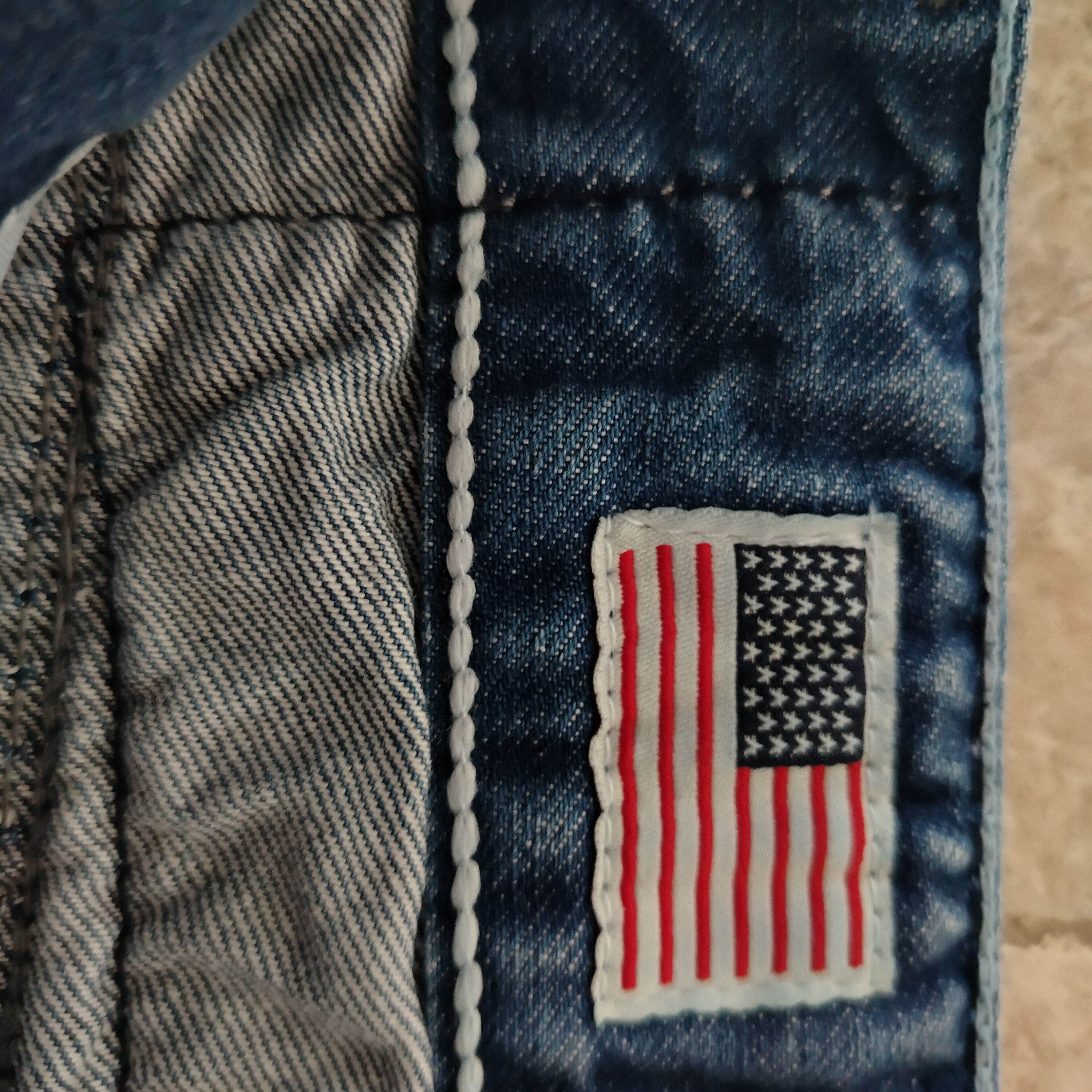 True Religion TRUE RELIGION Men's Jeans Ricky Super T World Tour USA Made Size US 38 / EU 54 - 4 Thumbnail