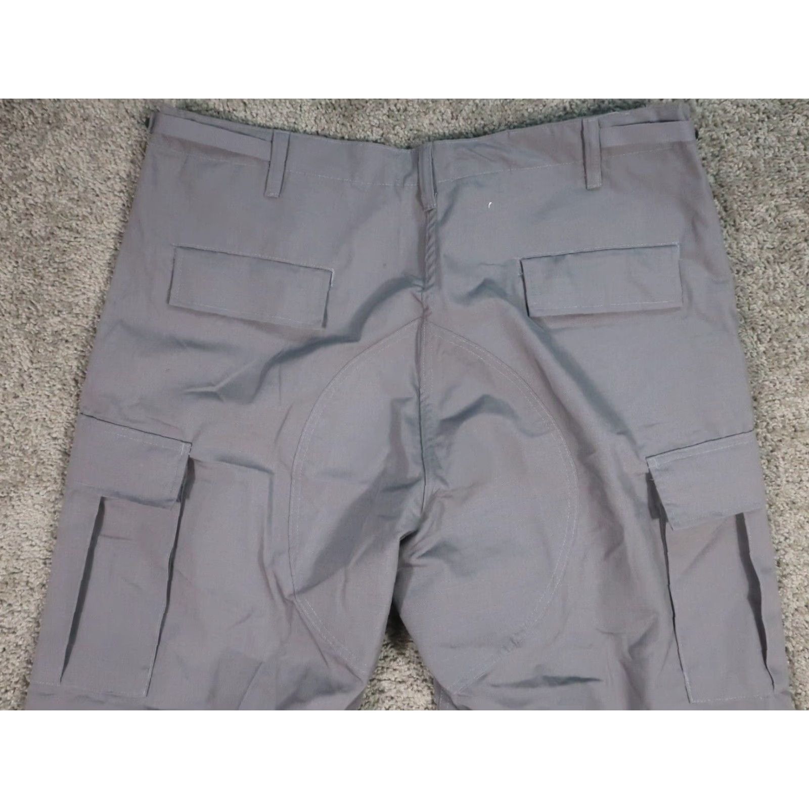 Vintage VINTAGE: No (omit) Tru Spec Cargo Pants Mens XL Gray Tactical RipStop Adjustable Waist & Inseam Size US 36 / EU 52 - 5 Thumbnail