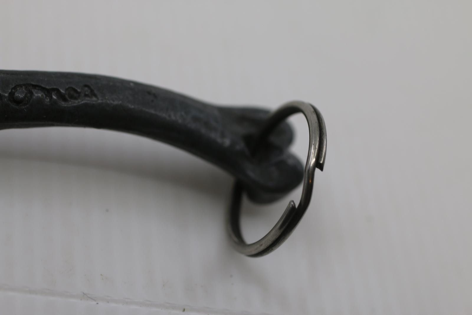 Other Vintage “Bad Bones” Pewter Bone Keychain Heavy Metal Novelty Size ONE SIZE - 5 Thumbnail