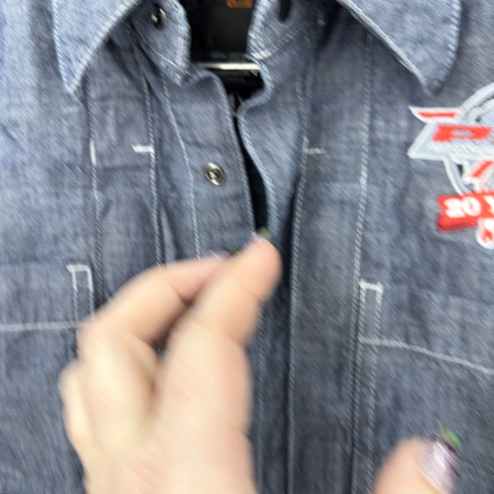 Vintage VTG 5.11 Professional Bull Riders Rodeo Shirt Men Small Button Up Western Cowboy Shirt Size US S / EU 44-46 / 1 - 7 Thumbnail