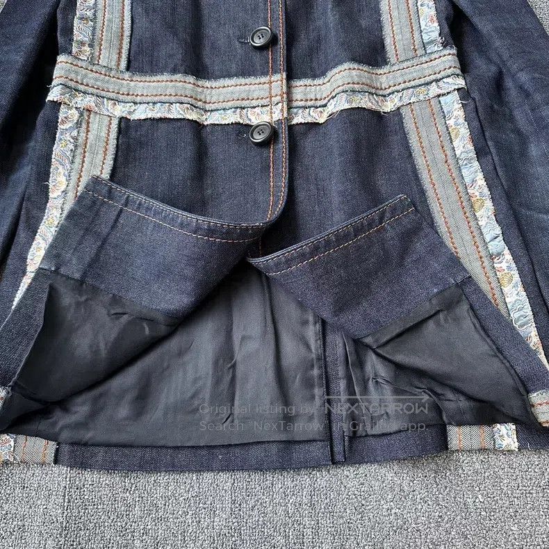 Prada Prada Denim coat Size S / US 4 / IT 40 - 5 Thumbnail