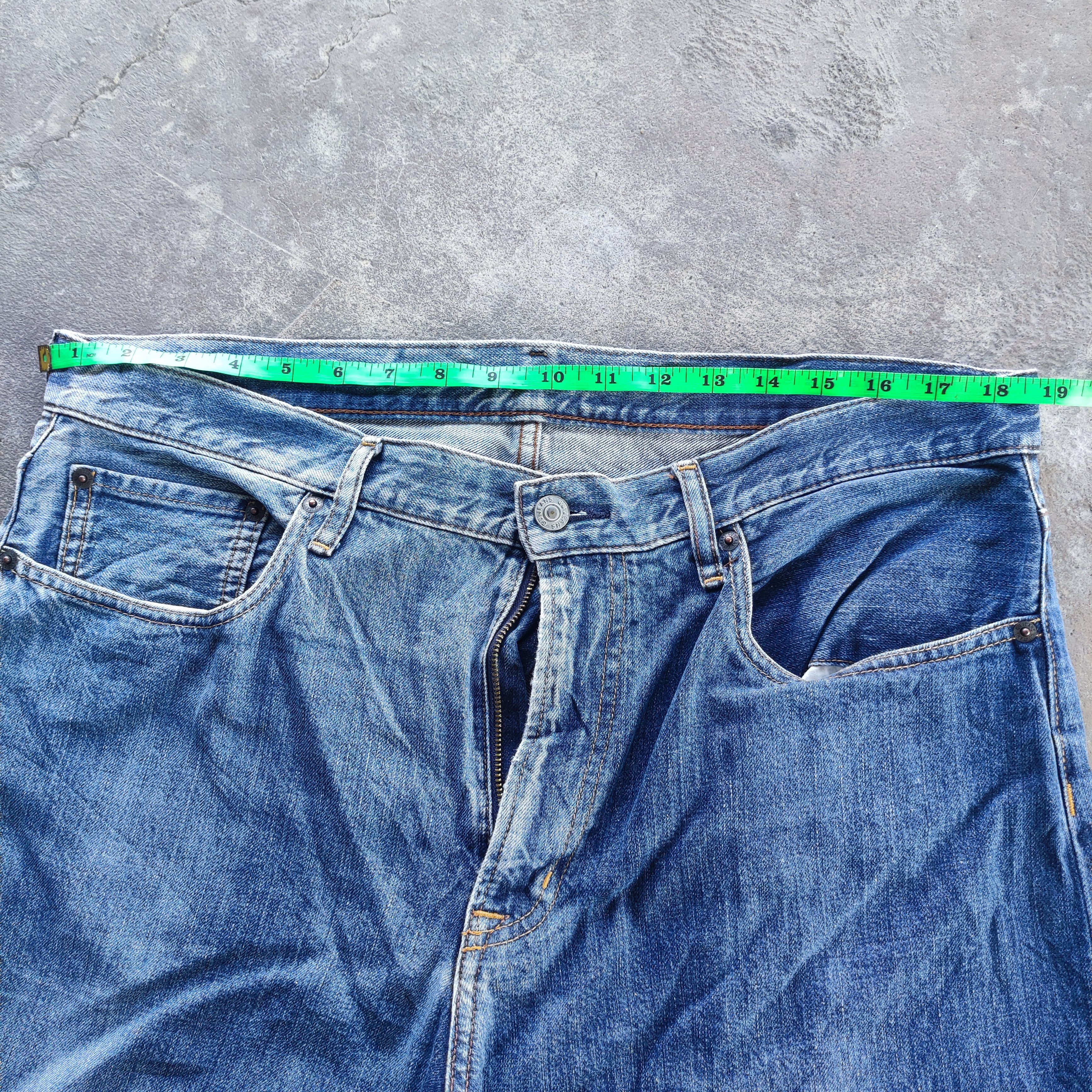 Japanese Brand Vintage GU Brand Buggy Jeans Ripped Faded Pants Size US 38 / EU 54 - 7 Thumbnail