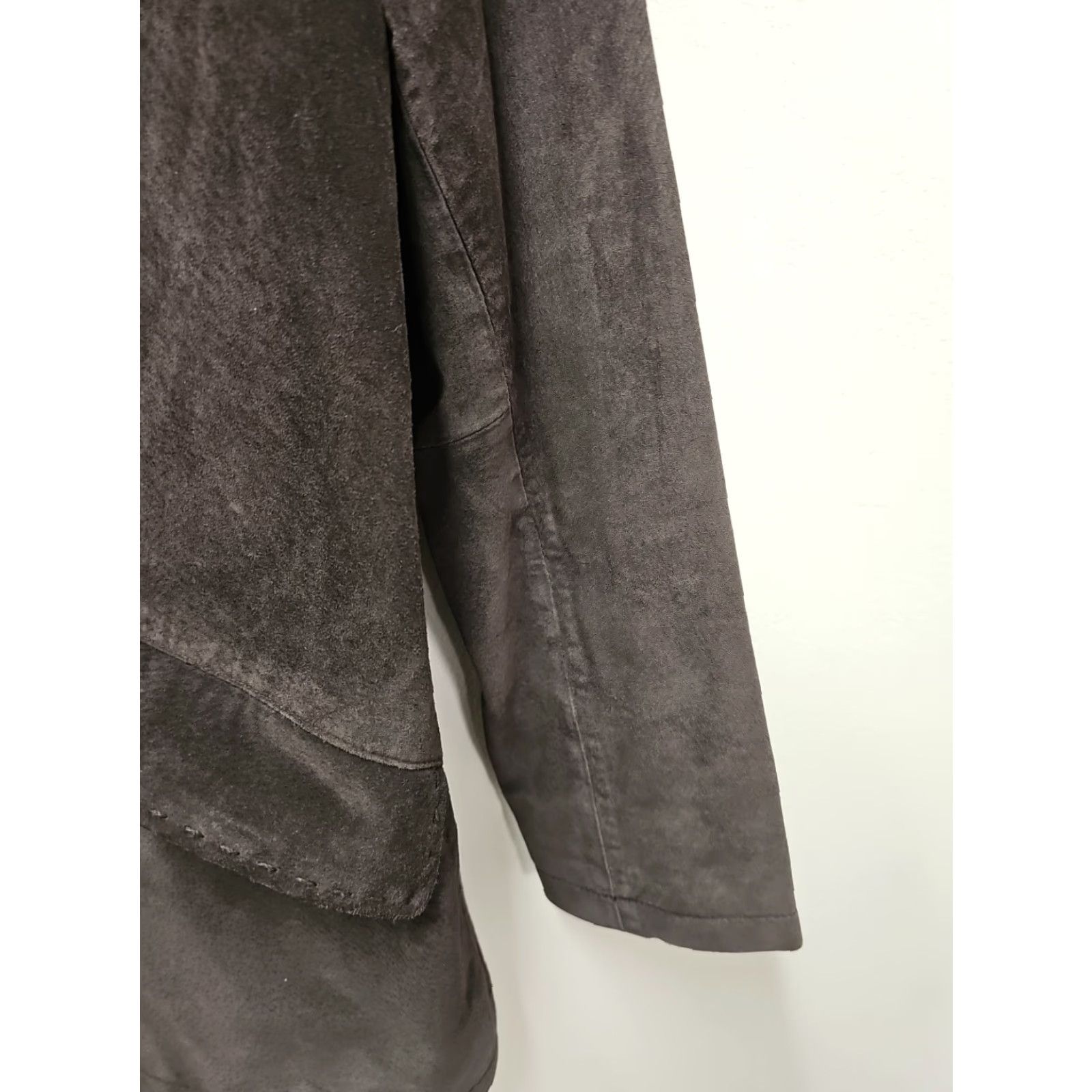 Eddie Bauer VINTAGE Eddie Bauer Seattle Suede Brown Jacket Womens XS Petite Jacket Brown Womens XS Petite Suede Seattle Eddie Bauer Vintage Jacket Size XS / US 0-2 / IT 36-38 - 5 Thumbnail