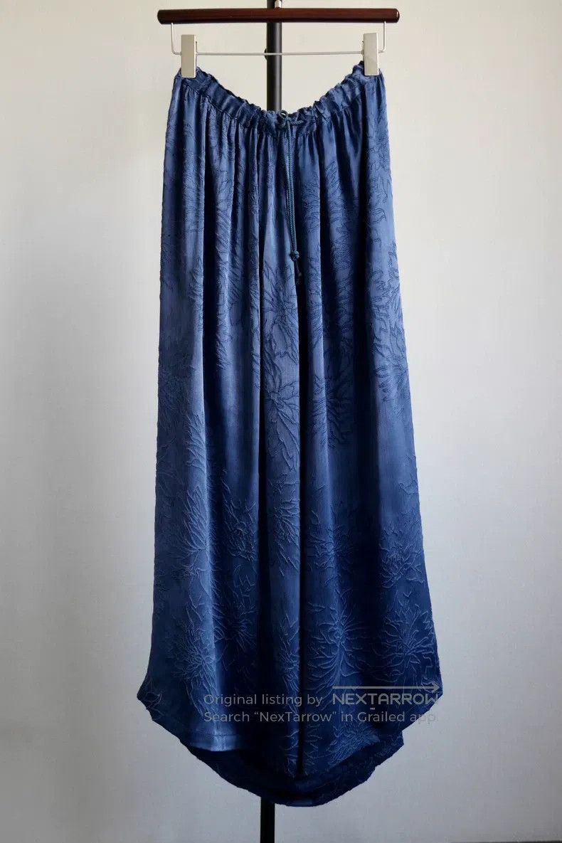 Yohji Yamamoto Yohji Yamamoto size 1 Silk floral cut-out embroidered culot Size 25" / US 0 / IT 36 - 1 Thumbnail