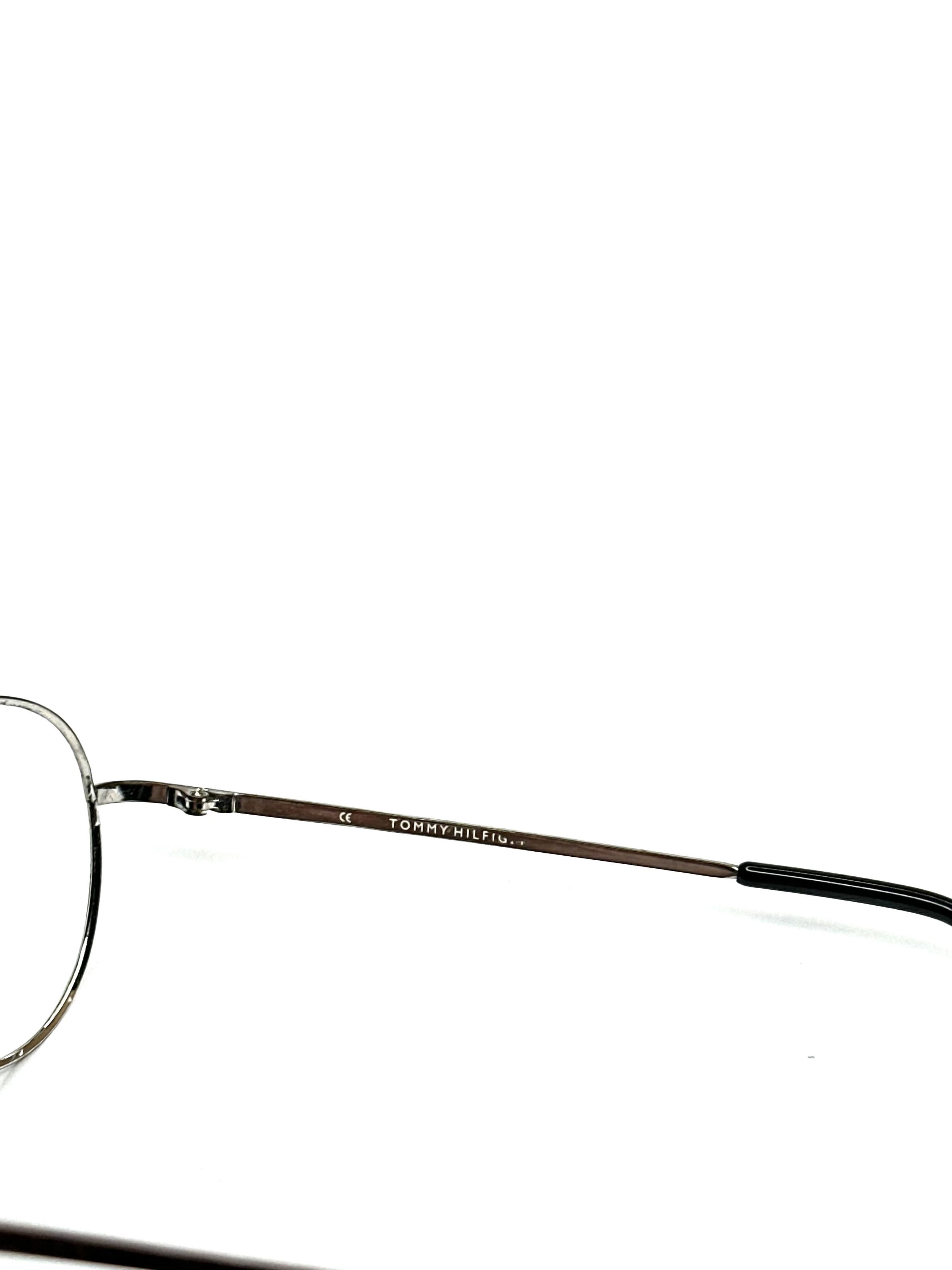 Tommy Hilfiger Tommy Hilfiger TH Aviator Steel vintage frame glasses Size ONE SIZE - 5 Thumbnail