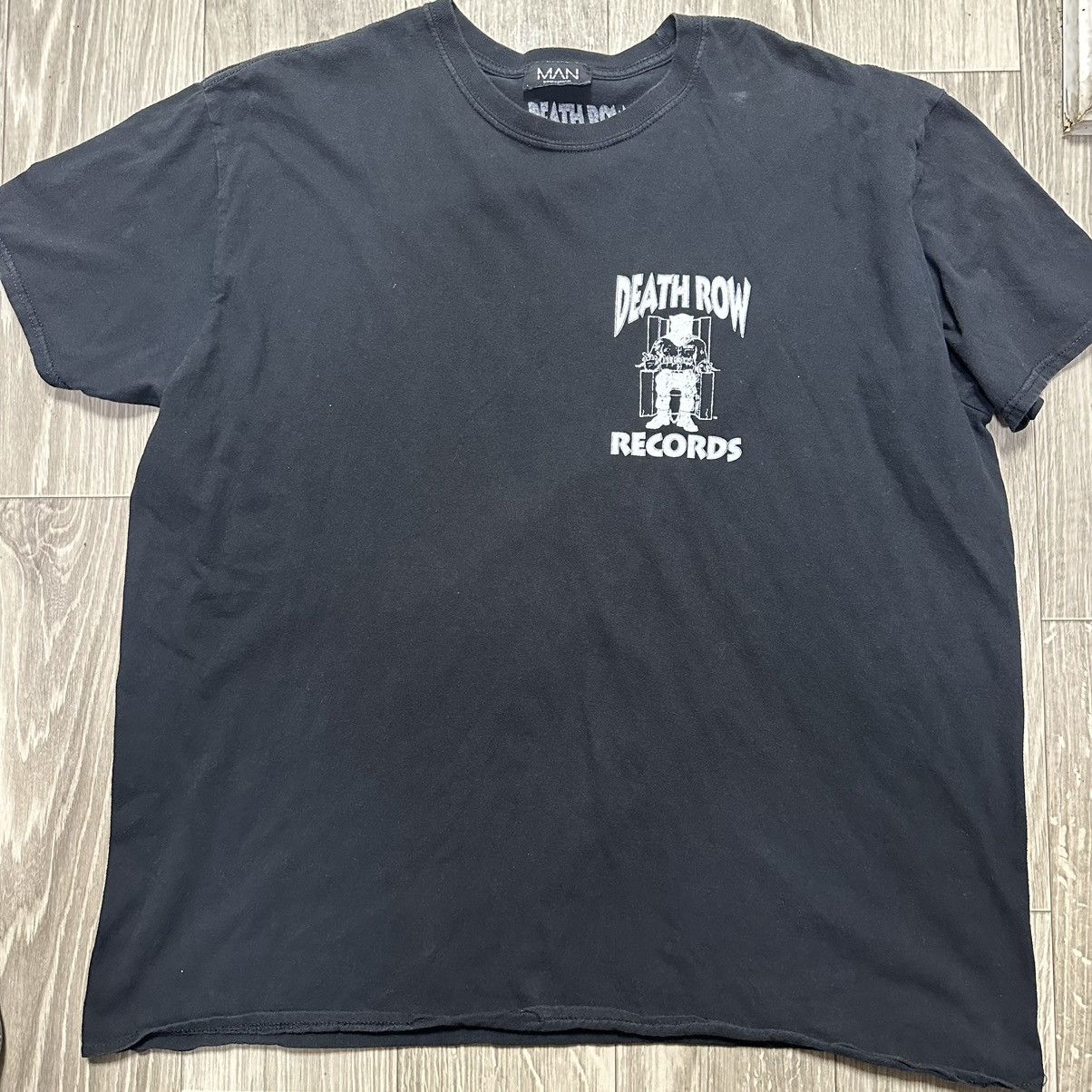 Boohoo × Death Row Records Black Death Row Tee Size US XL / EU 56 / 4 - 1 Thumbnail