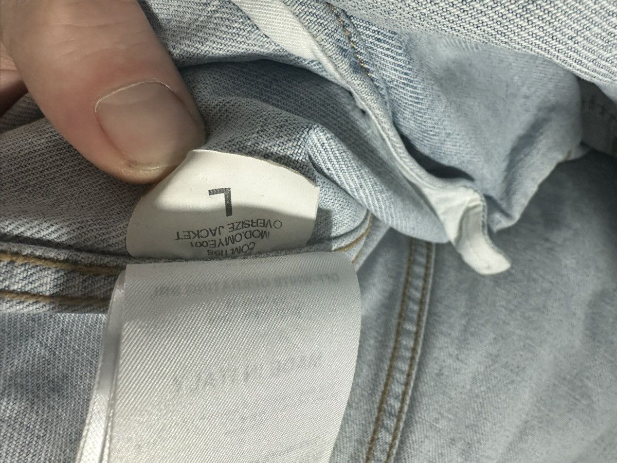 Off-White OFF WHITE STRIPE DENIM JACKET Size US L / EU 52-54 / 3 - 15 Thumbnail
