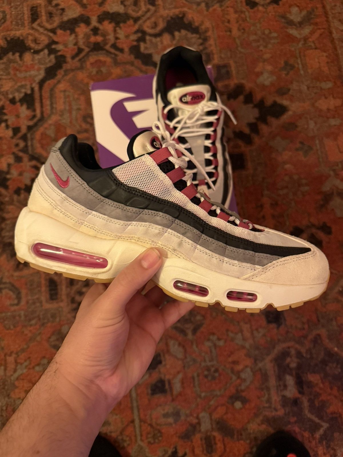 Nike SB Air Max 95 SB Cactus Flower Size US 11 / EU 44 - 1 Thumbnail