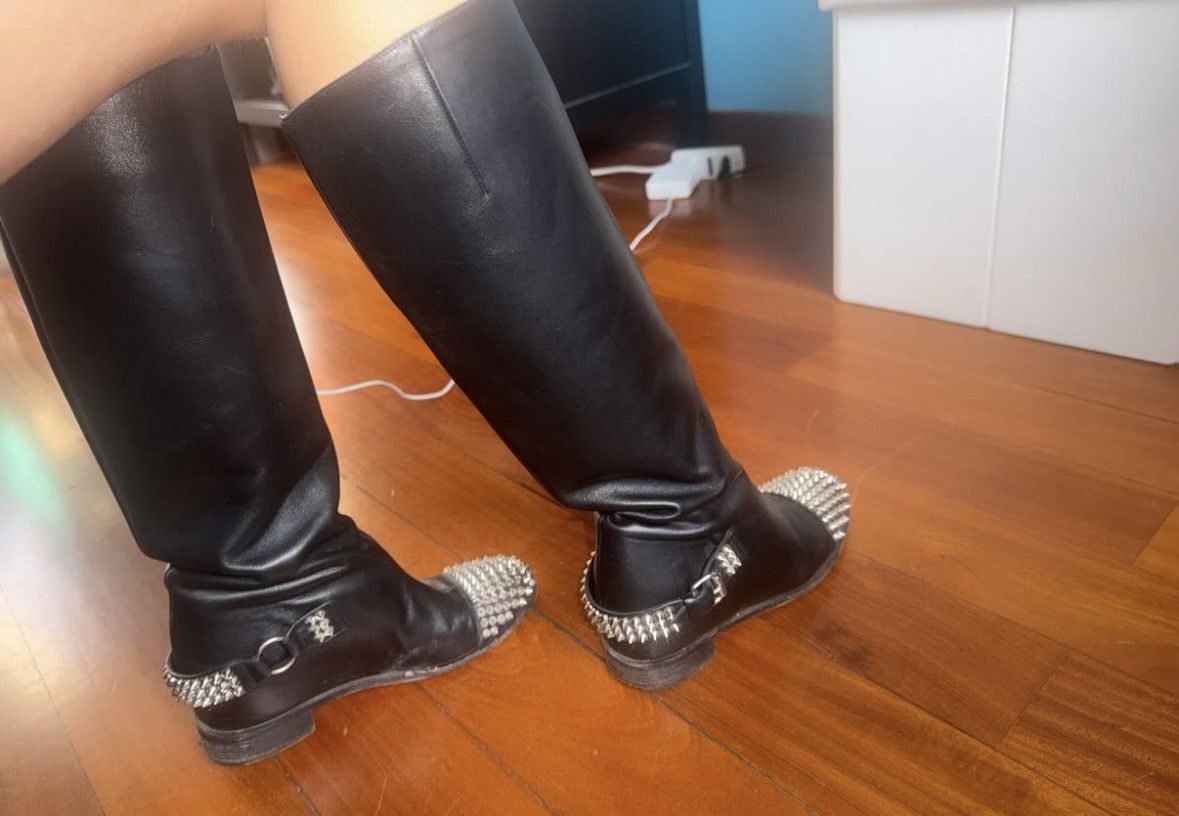 Christian Louboutin Christian Louboutin Studded Boots Size US 5 / IT 35 - 13 Thumbnail