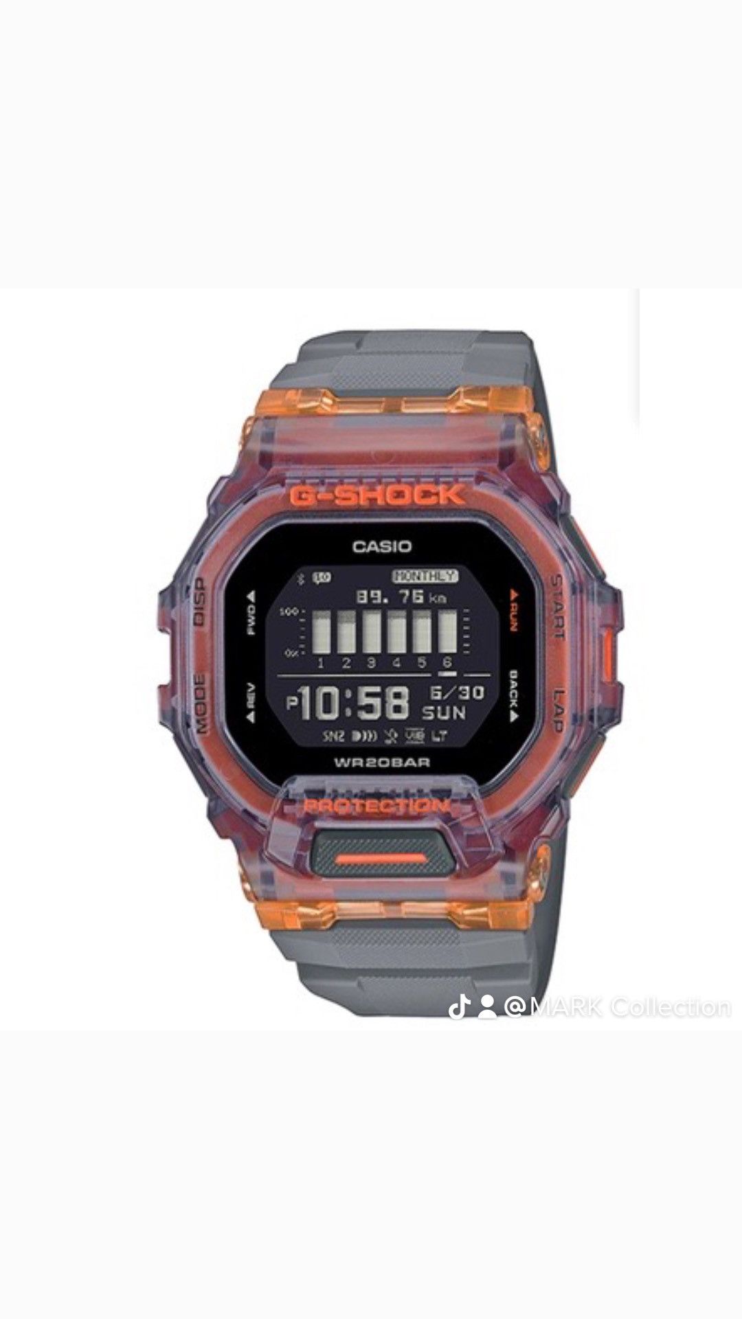 G Shock Casio G Shock GBB200- 1A5DR Size ONE SIZE - 2 Thumbnail